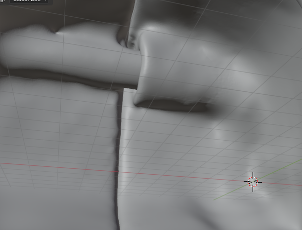 Another angle of the build