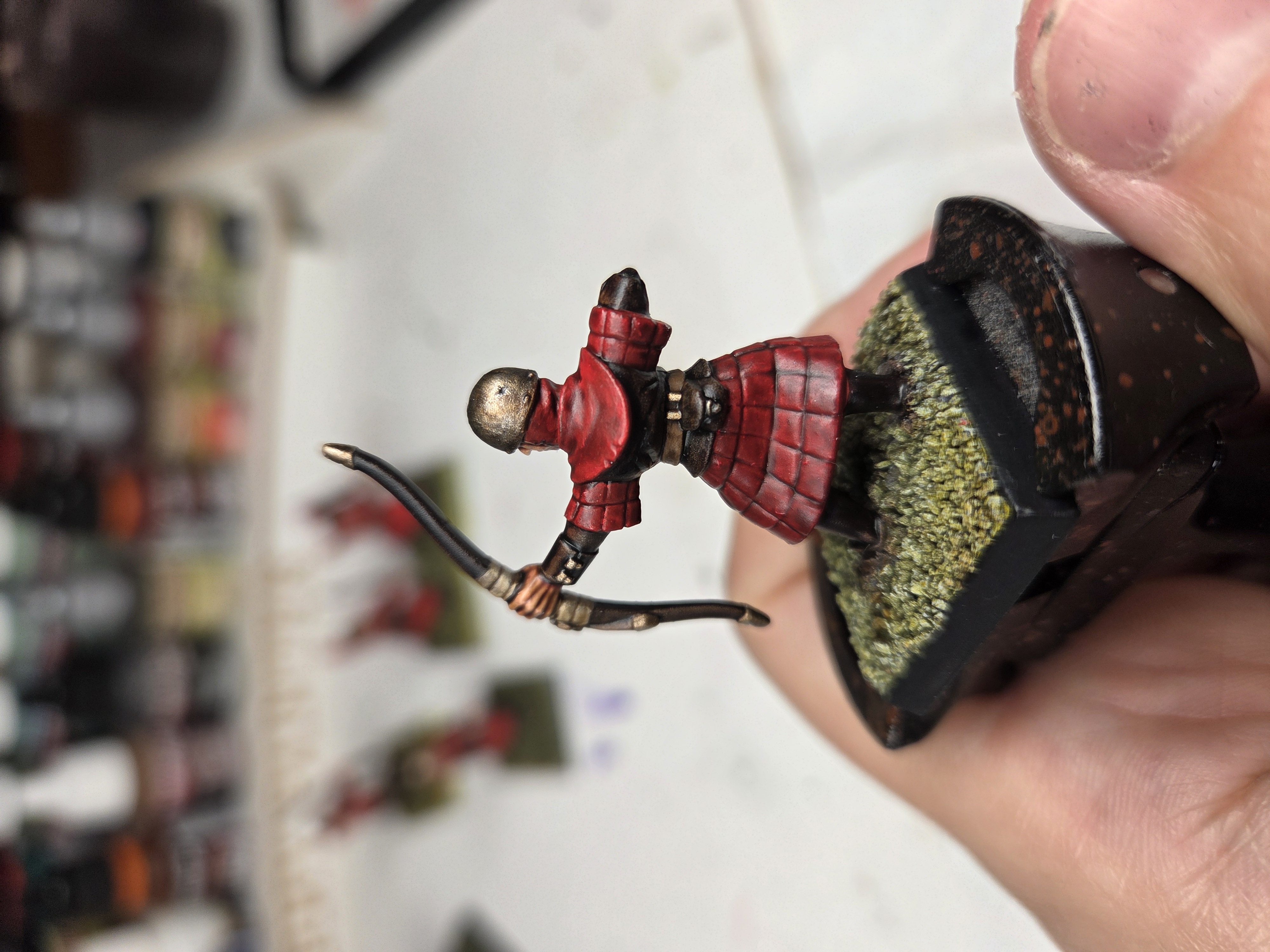 Work in progress miniature