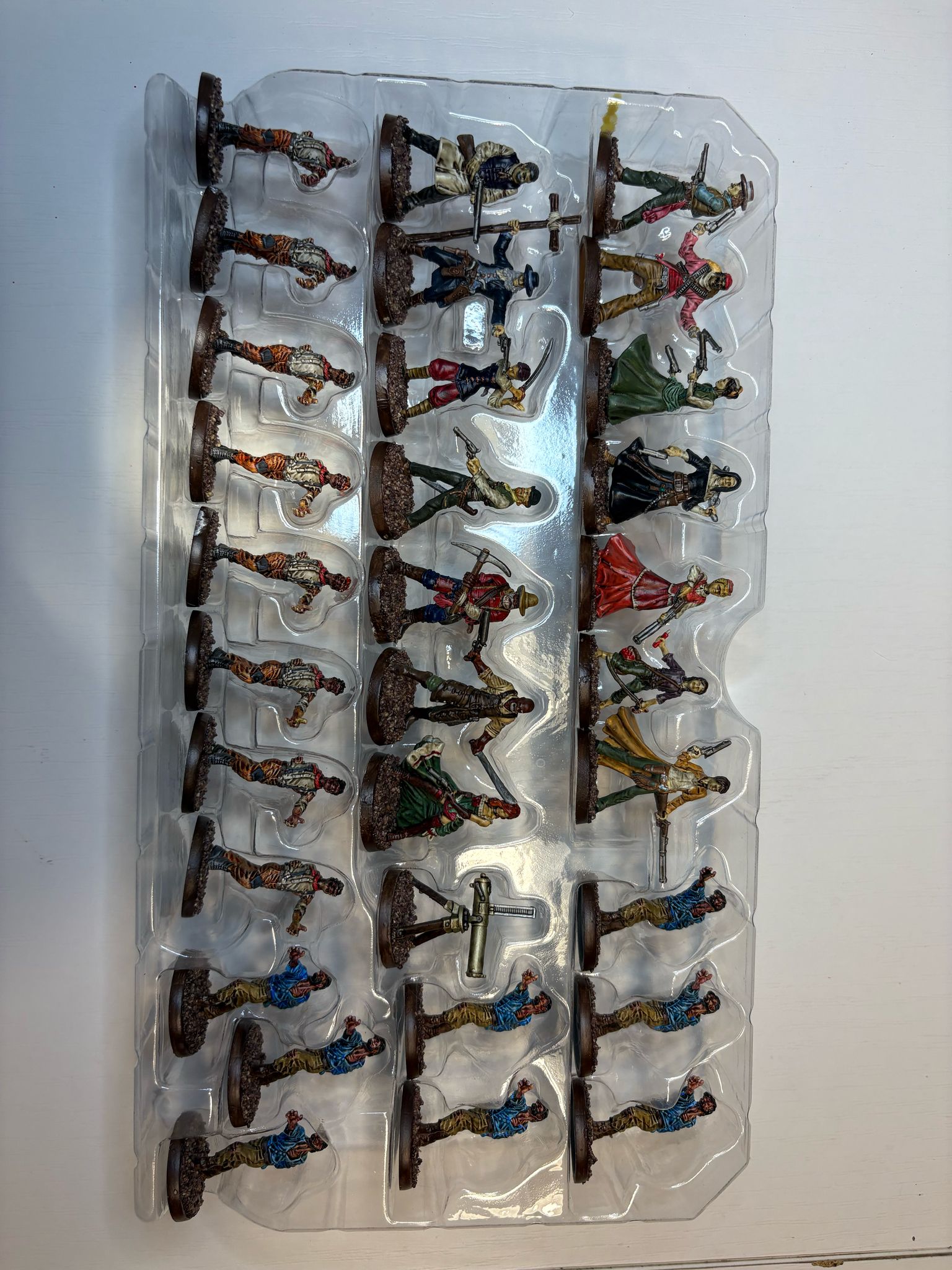 Painted Zombicide miniatures