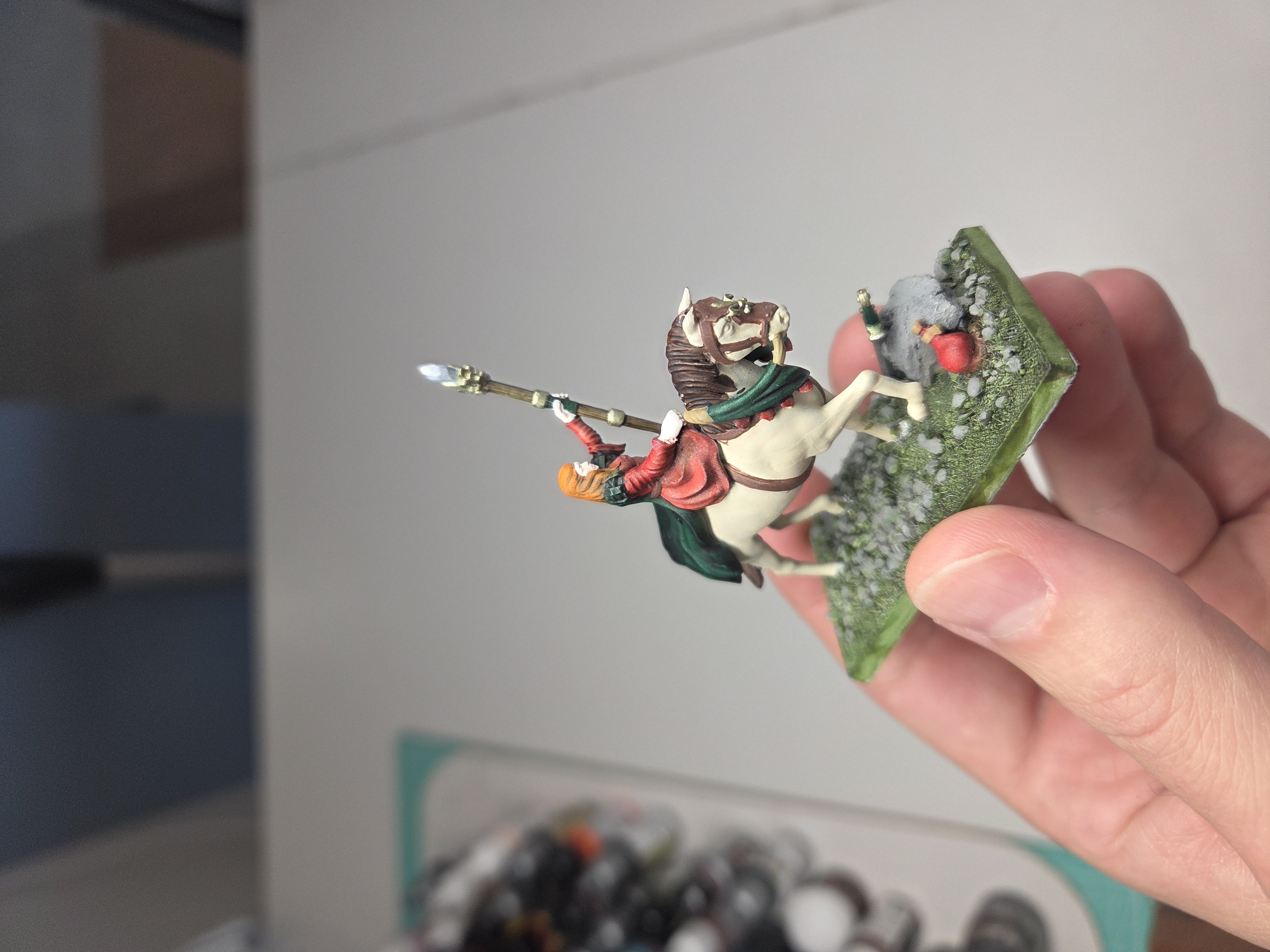 Bretonnian painting progress