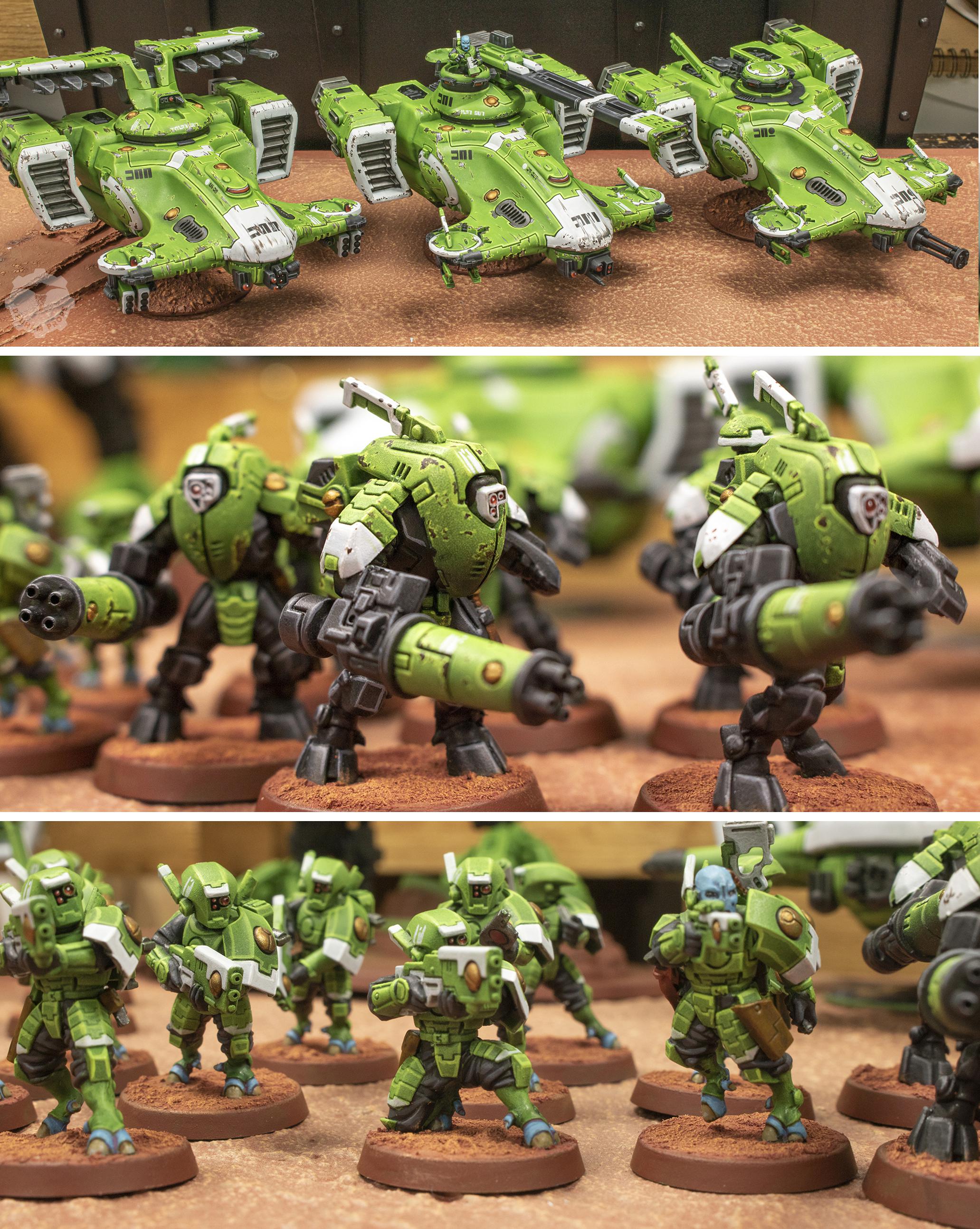 T’au colour scheme inspiration