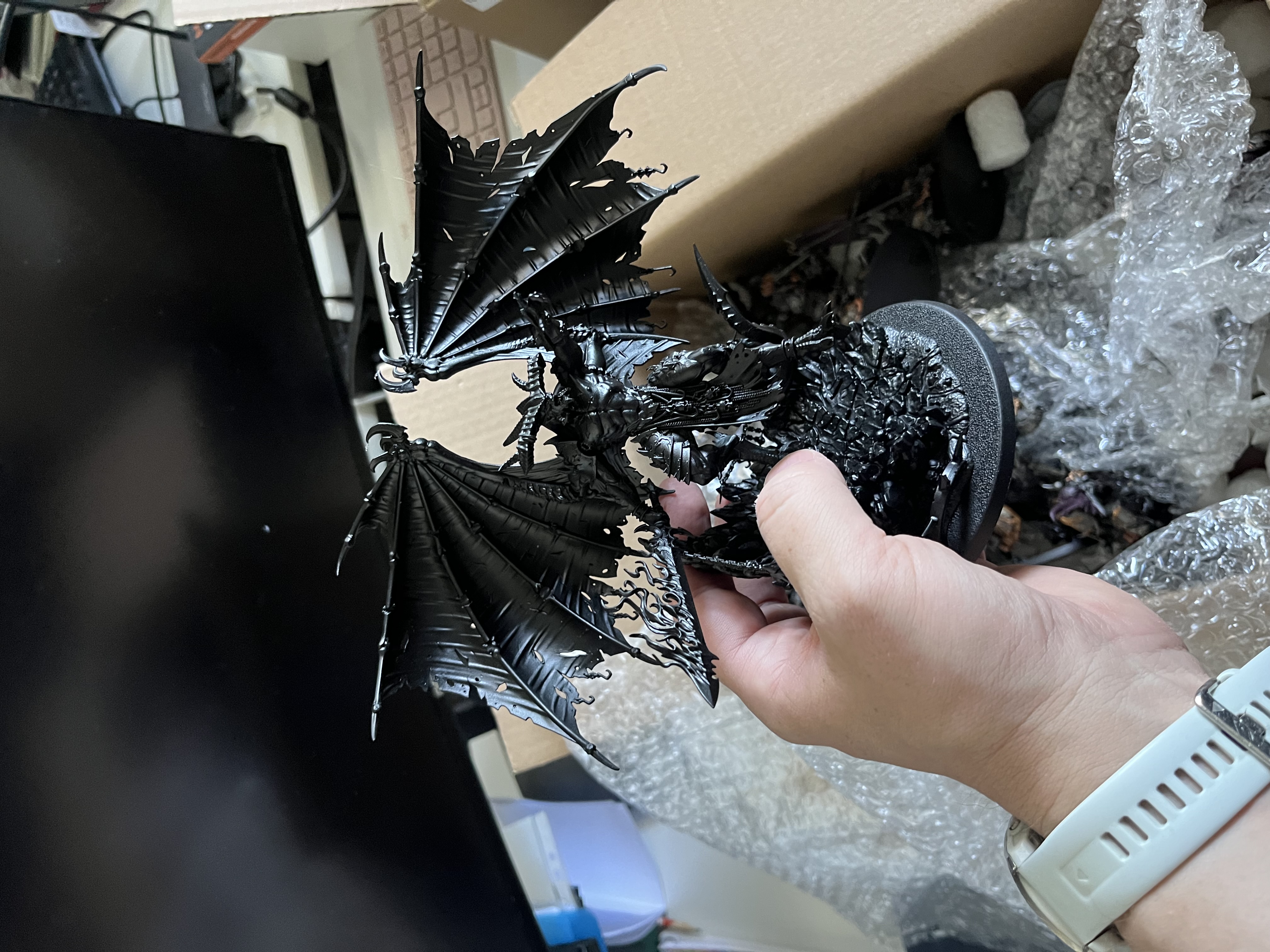 Unpainted Be’lakor in the army