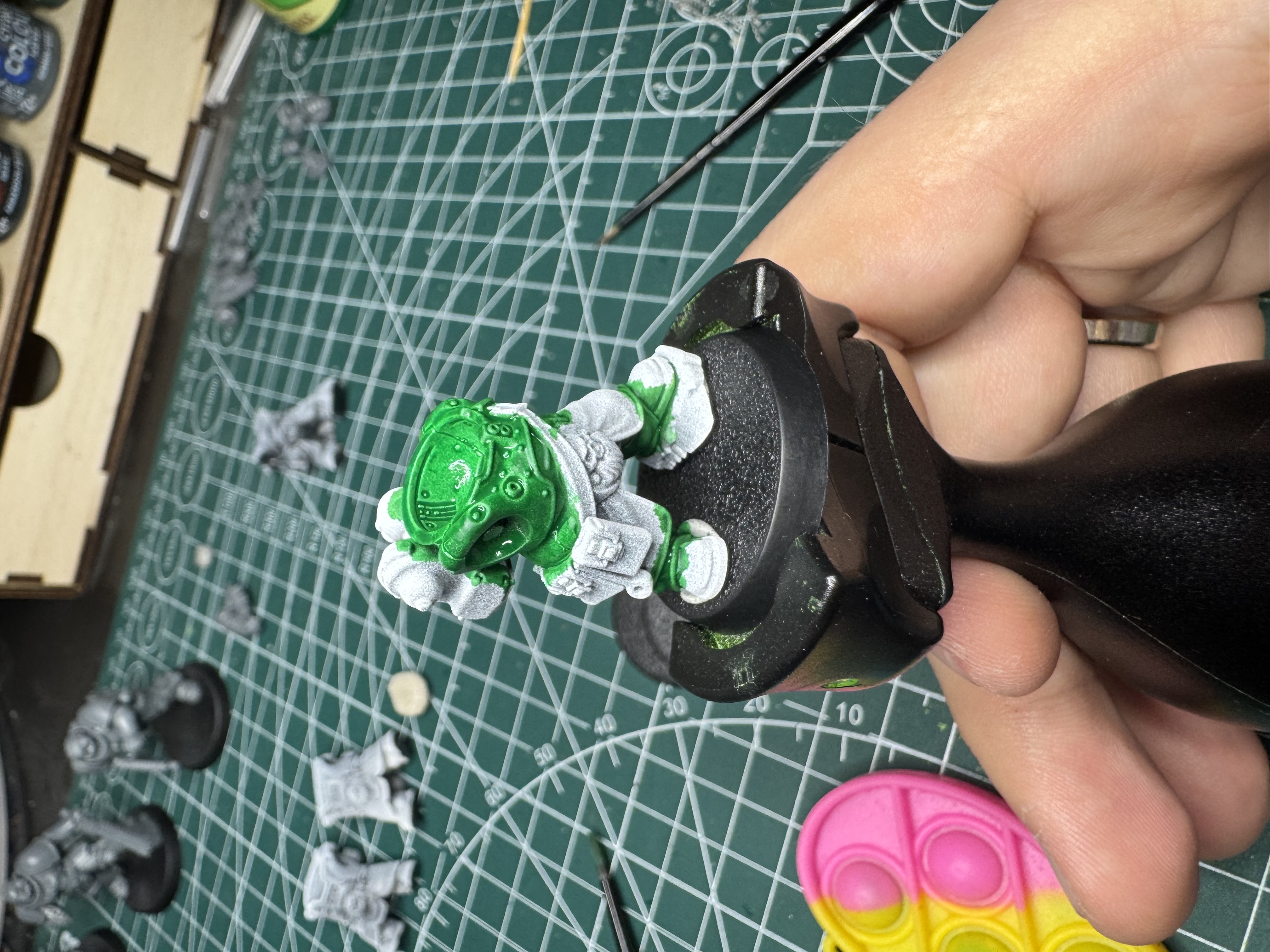 Salamander green test