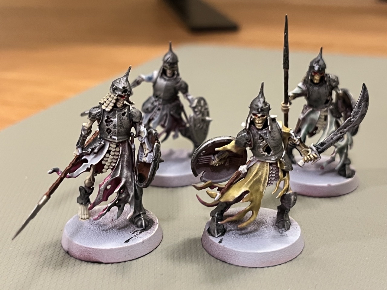 Work in progress miniature painting