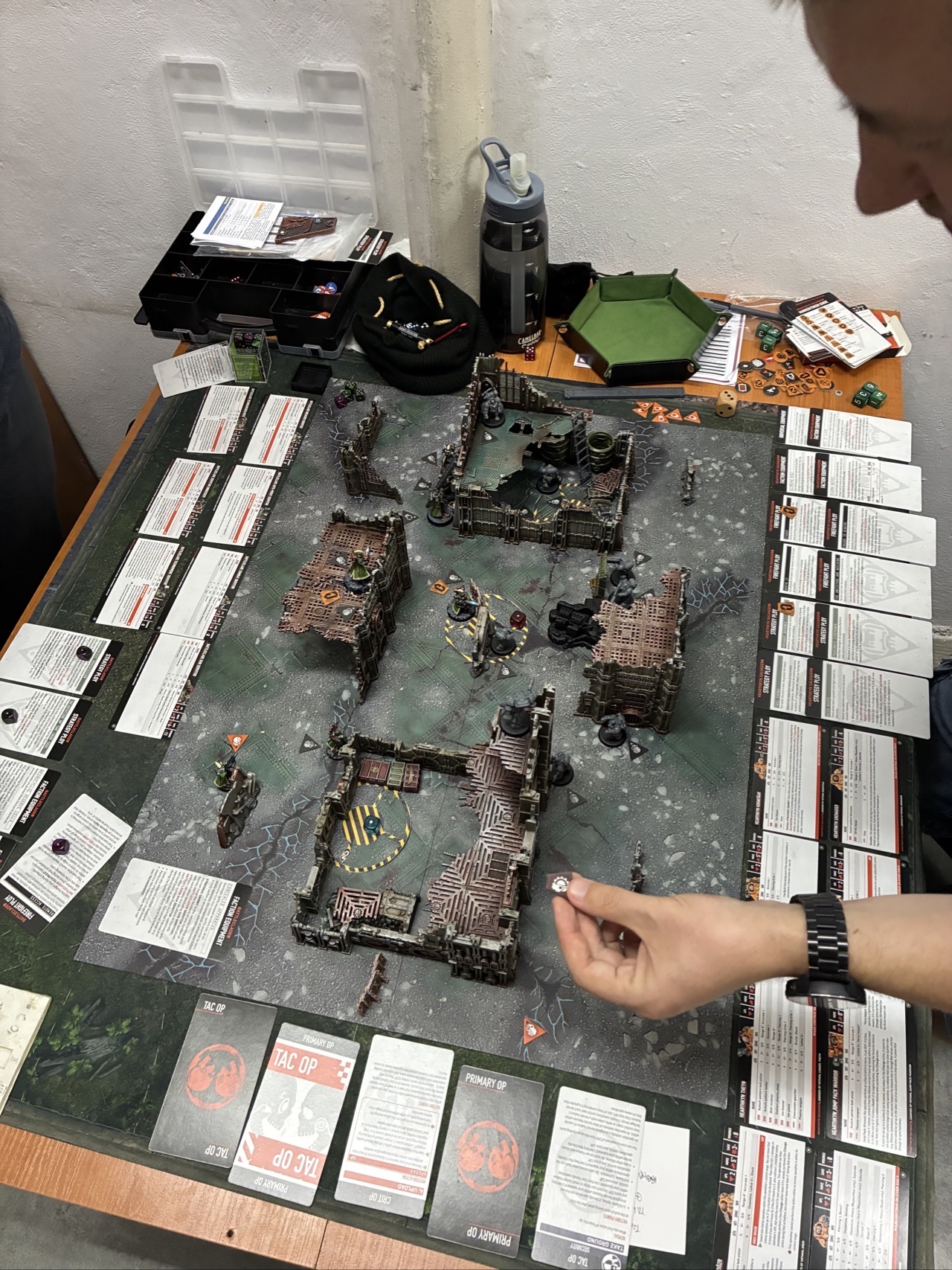 Kill Team table during the game