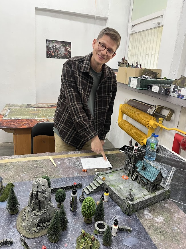 Mid-game situation, with losses already mounting