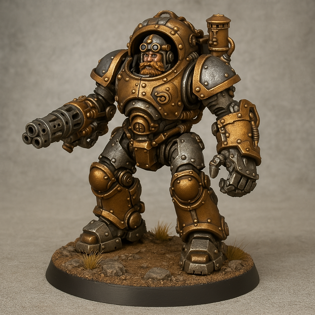 Kharadron mech concept vibe