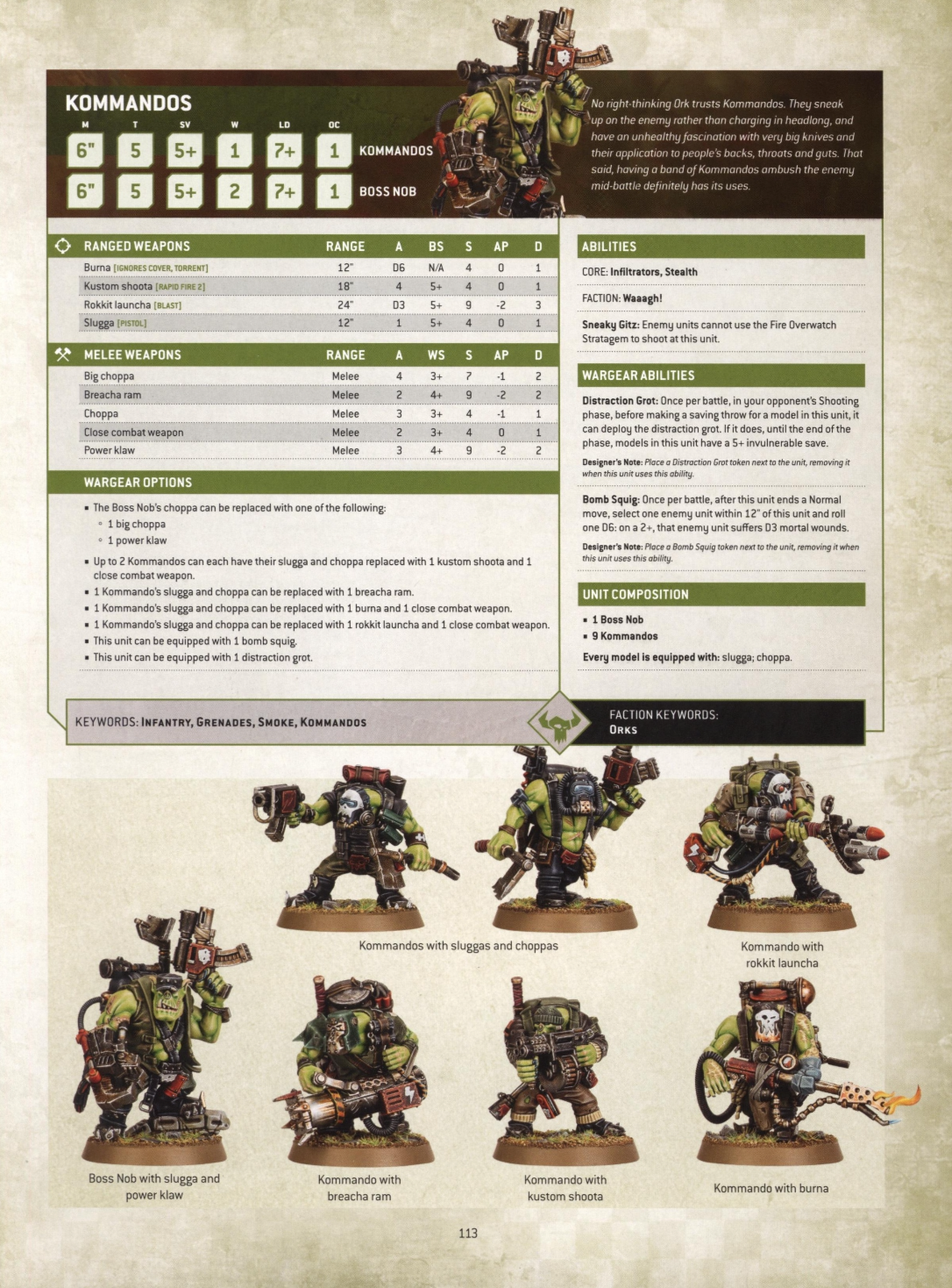 Screenshot from our chat about Votann and Ork crossover between Kill Team and 40k