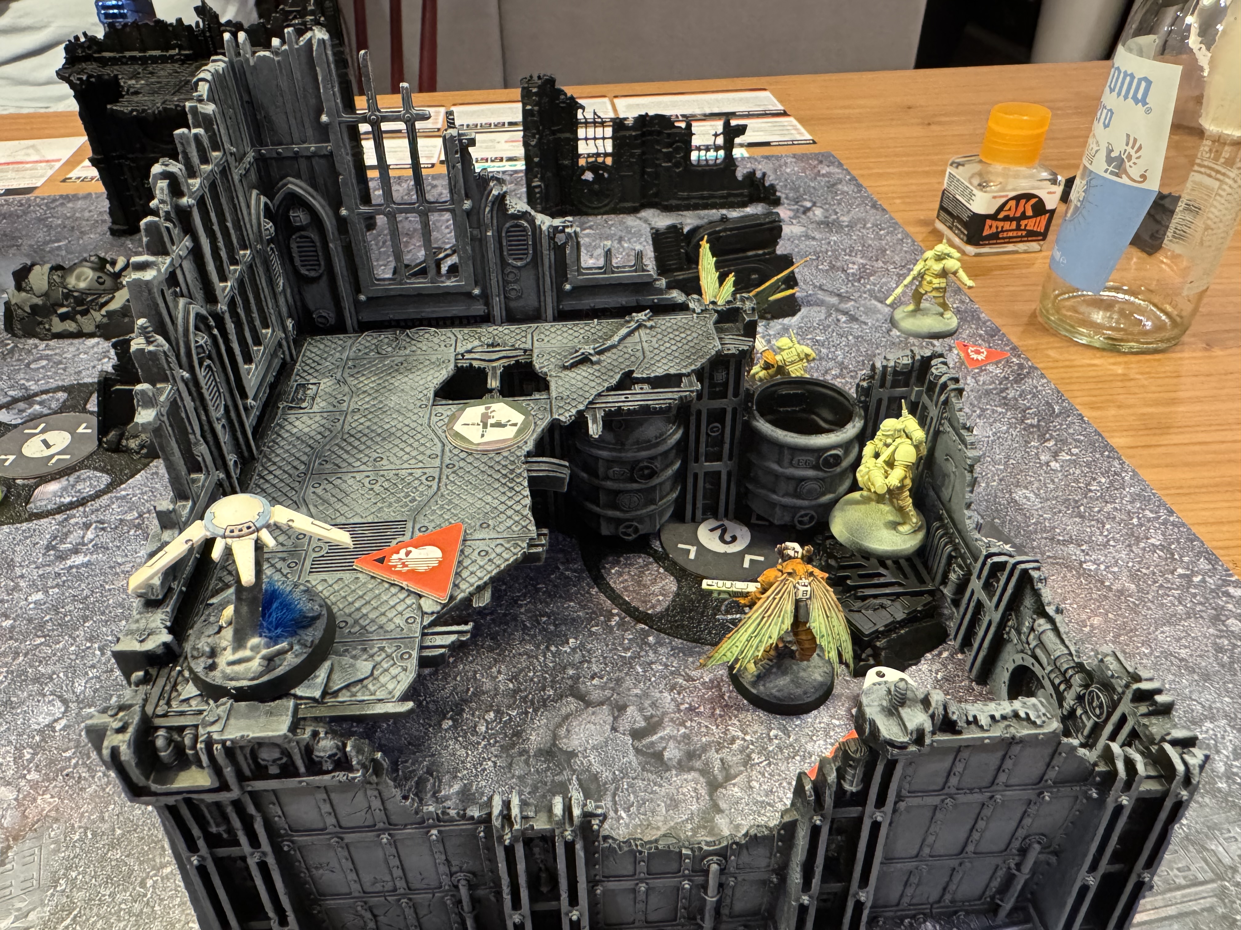 The battle continues