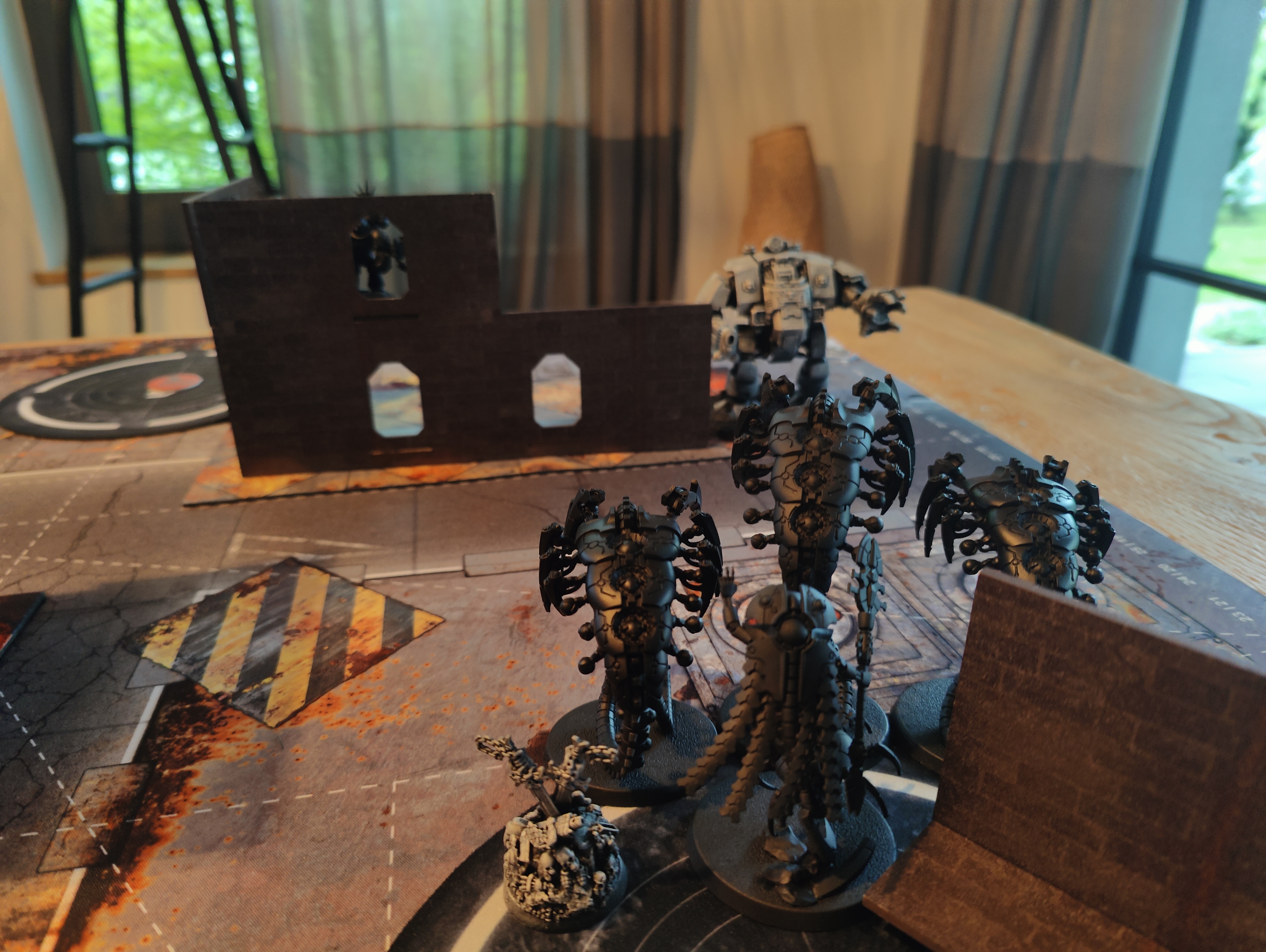 Another angle on the table