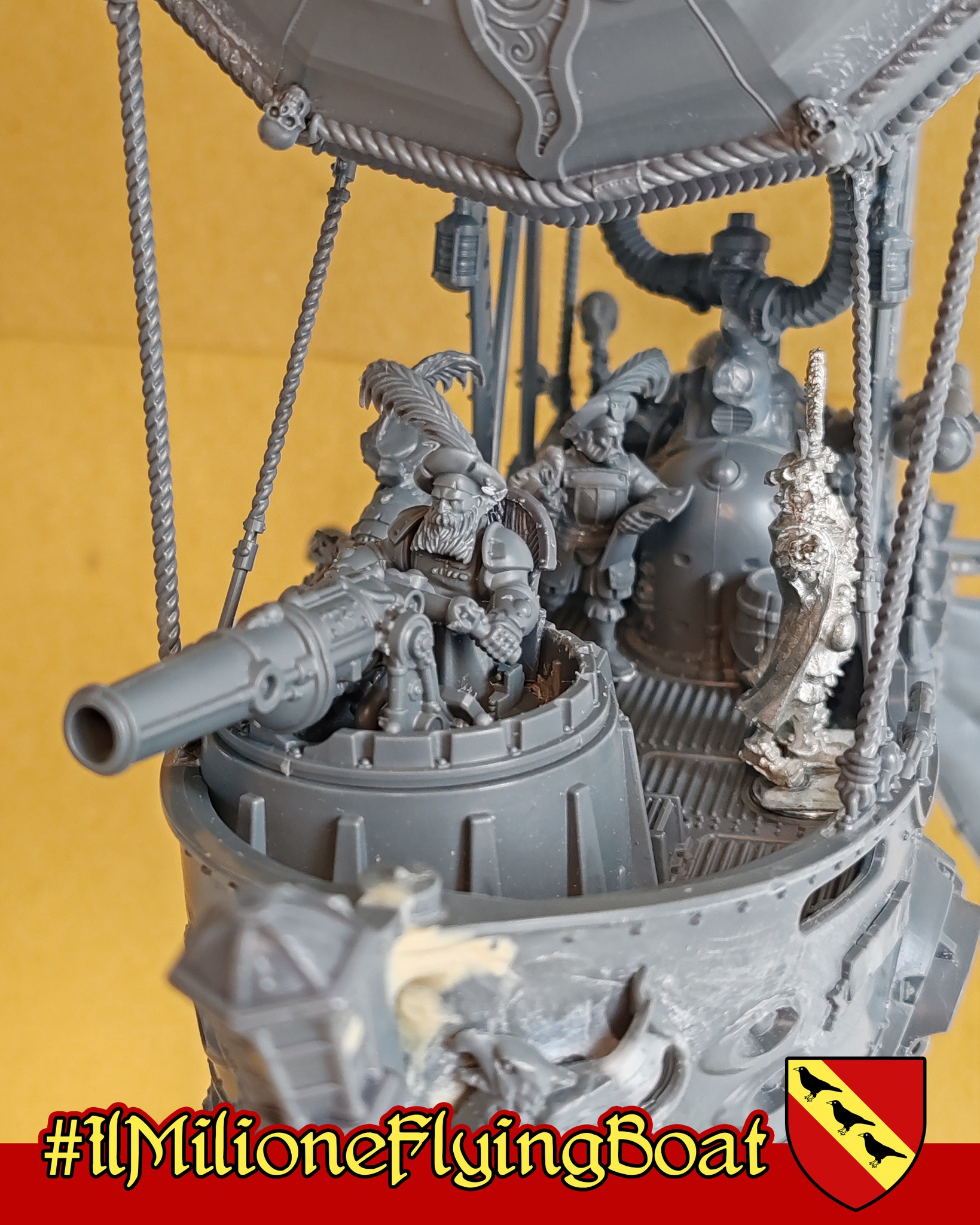 Imperial ship conversion front detail