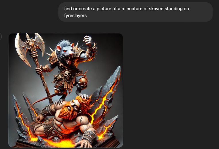 Early mockup of the conversion idea