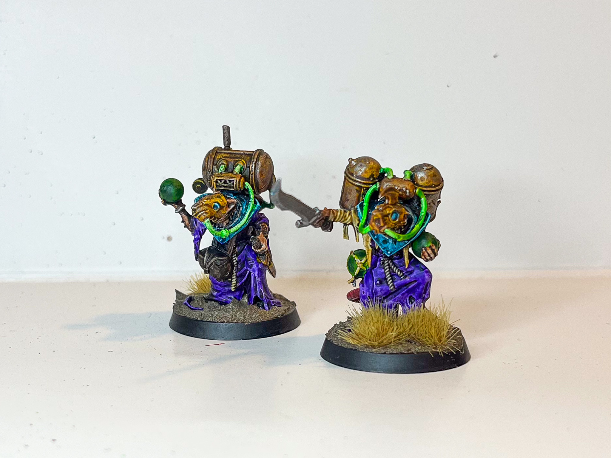 Another angle of the painted miniature