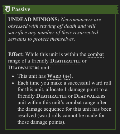 The Necromancer after curing