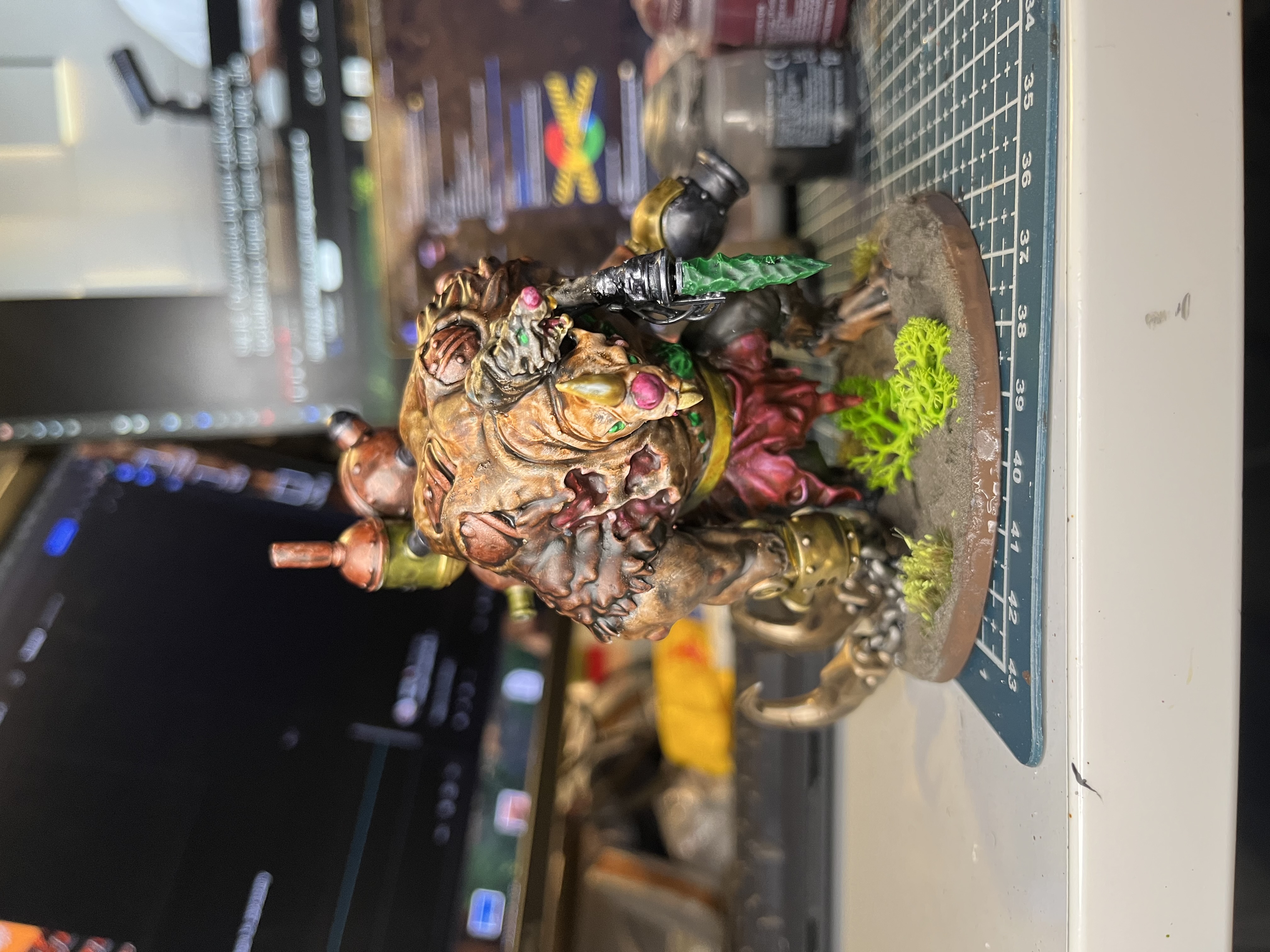 Repainted Brood Terror ready for battle