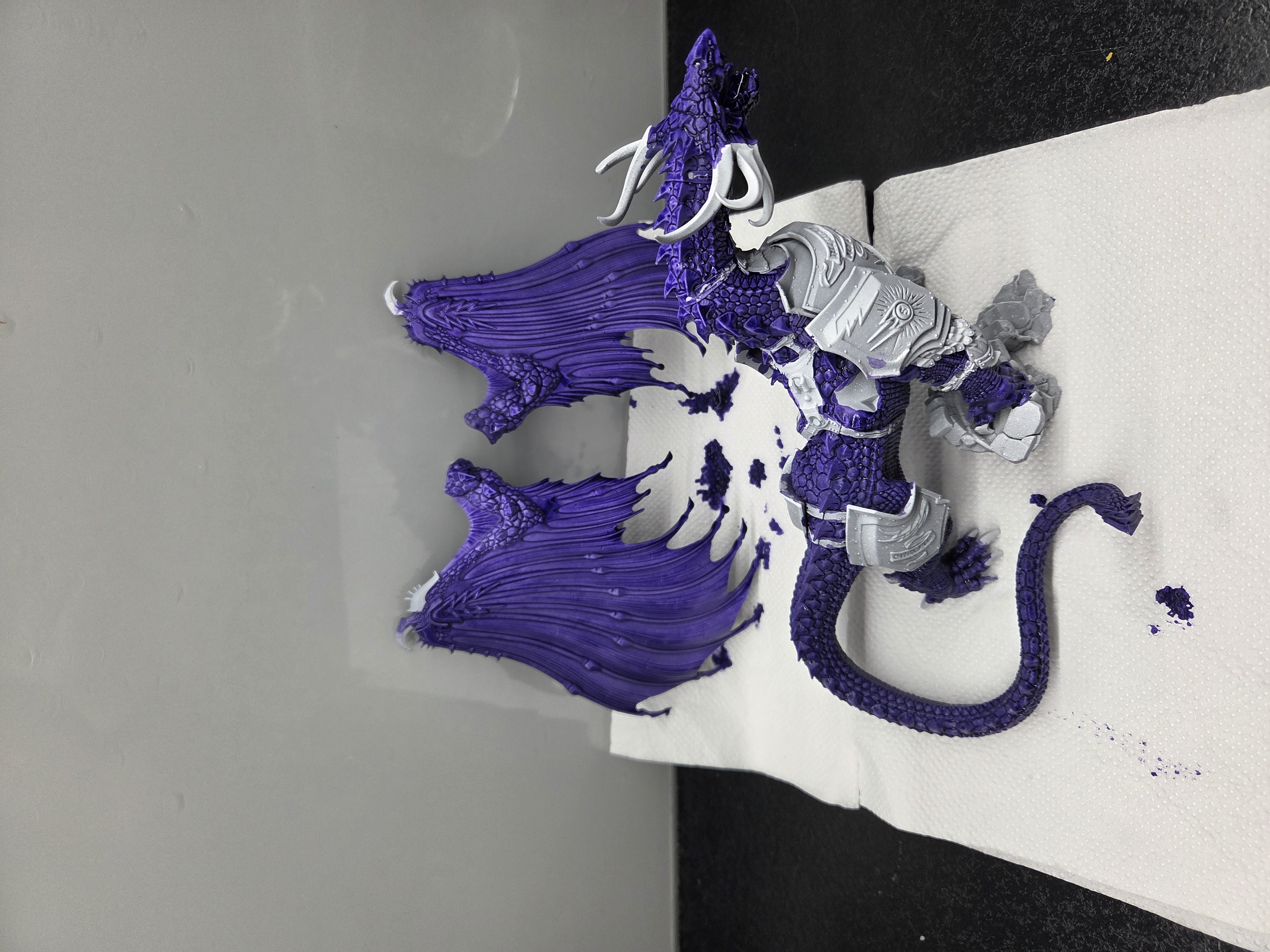 Work in progress miniature