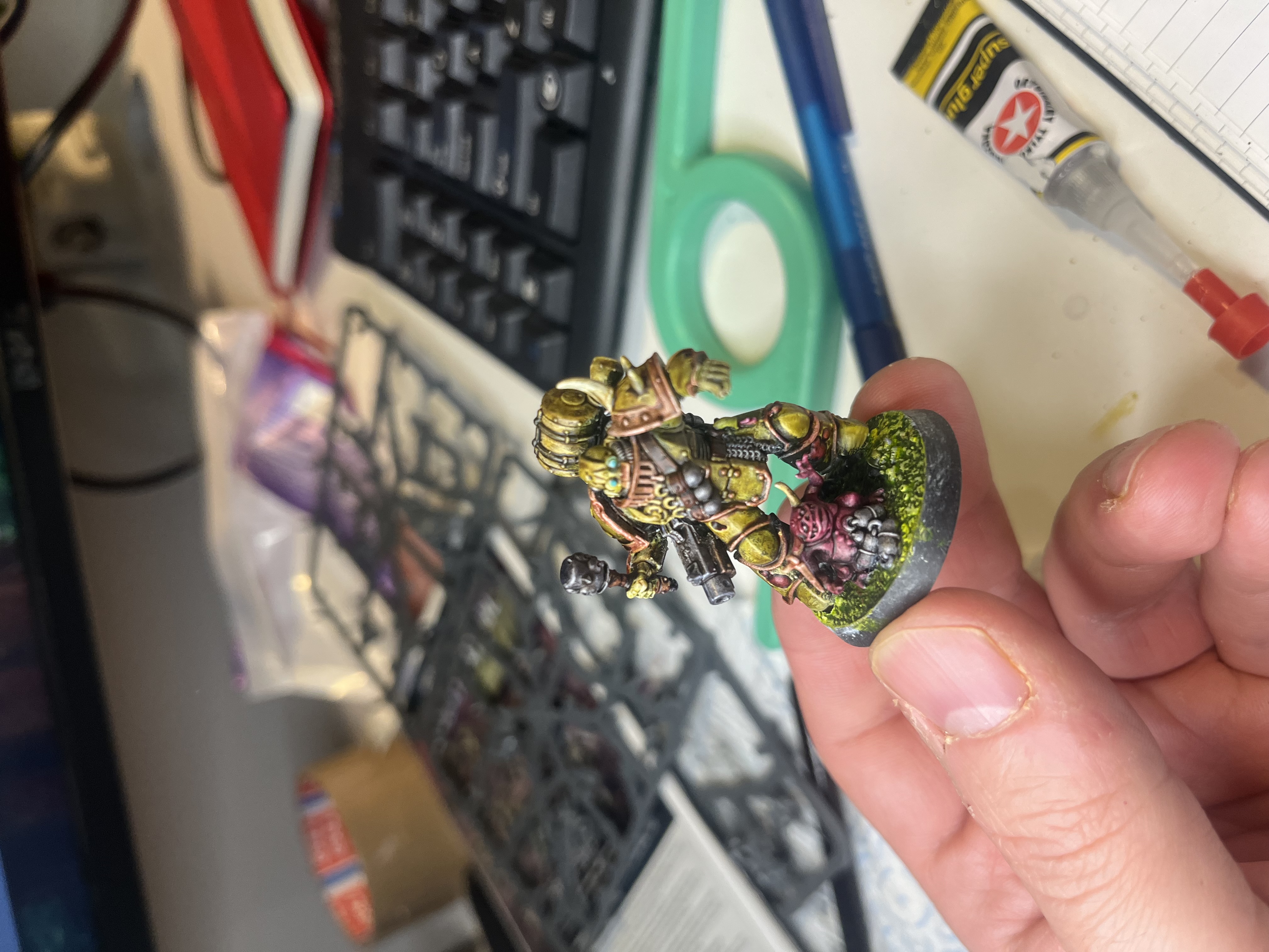 Michał's first Plague Marine