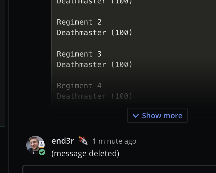 Skaven list screenshot