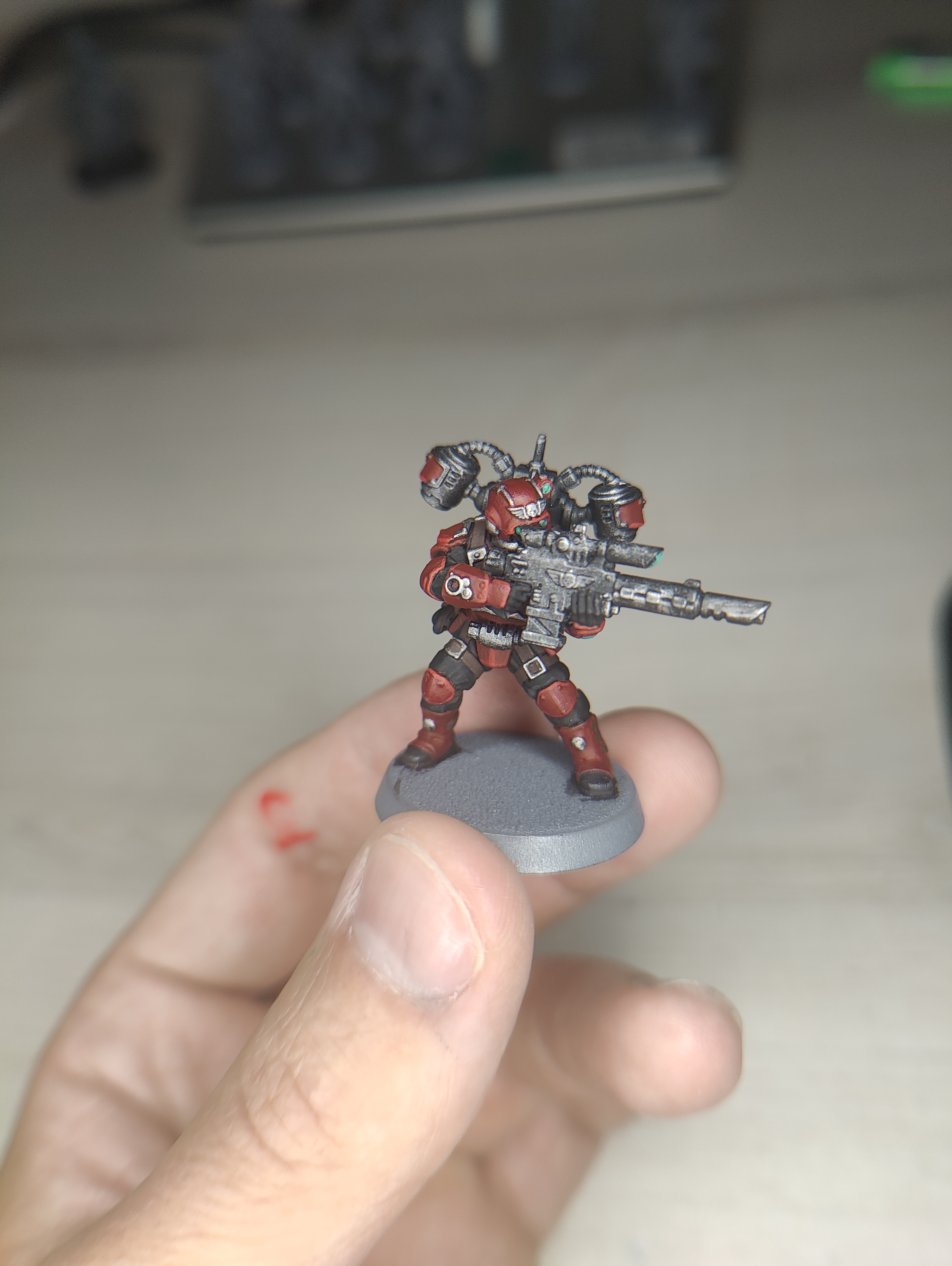 Wilini's custom Tempestus Aquilons paint scheme