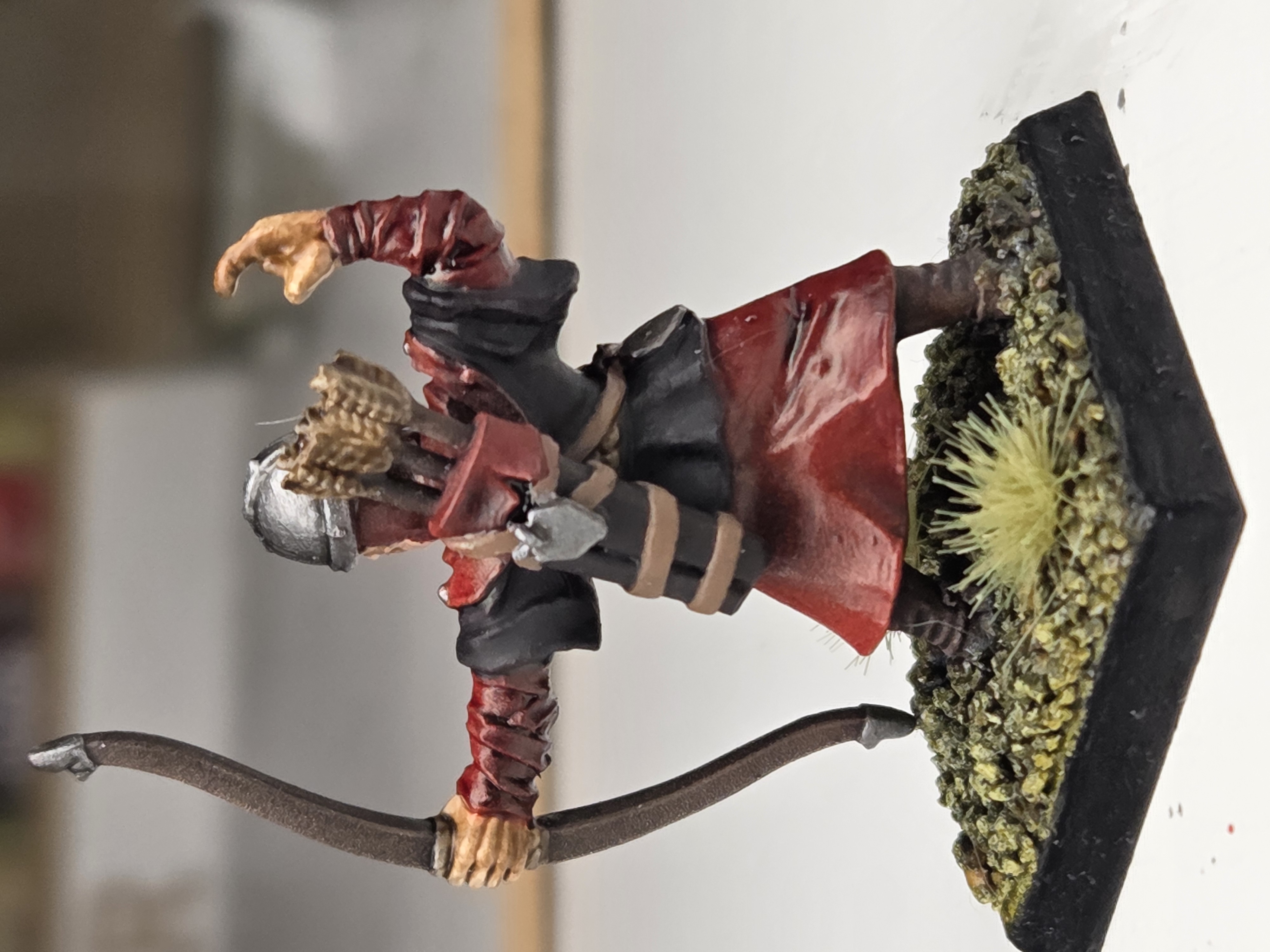 First finished Bretonnian peasant front view