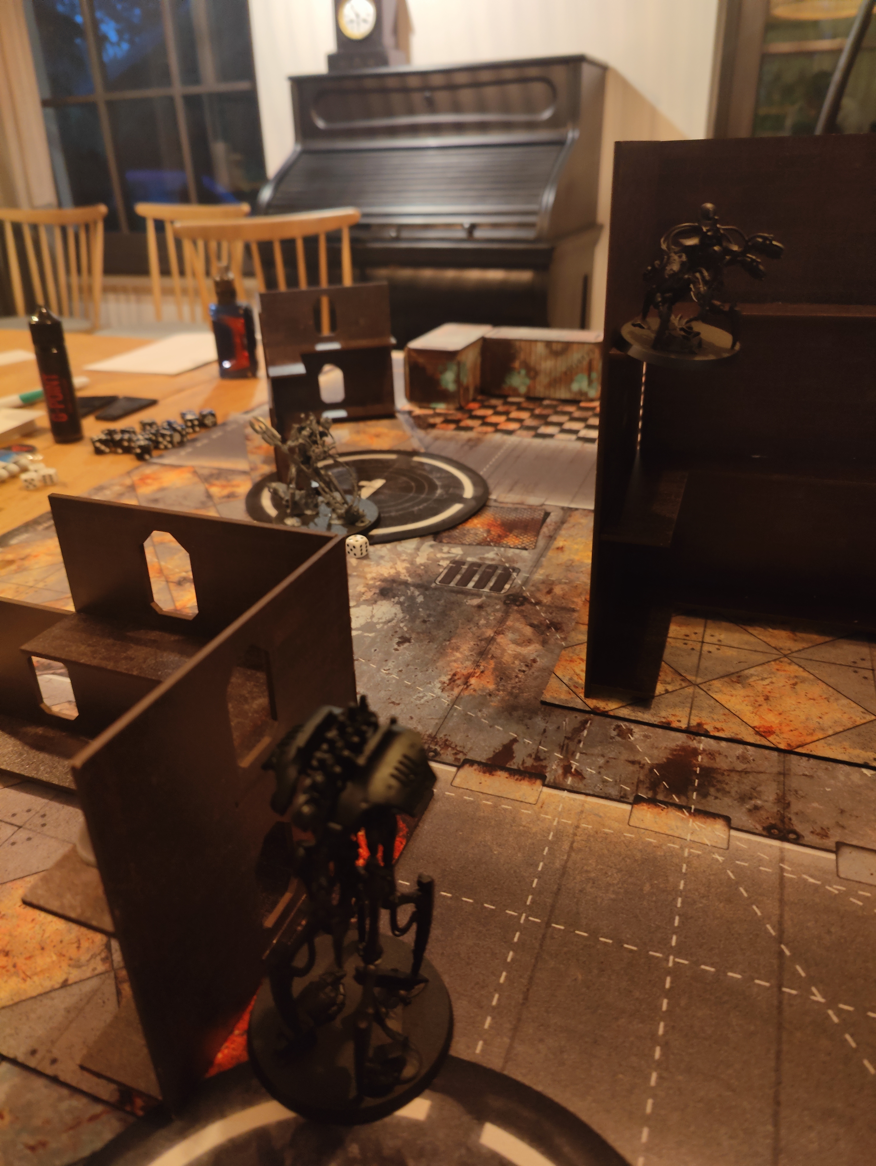 Late-game board state