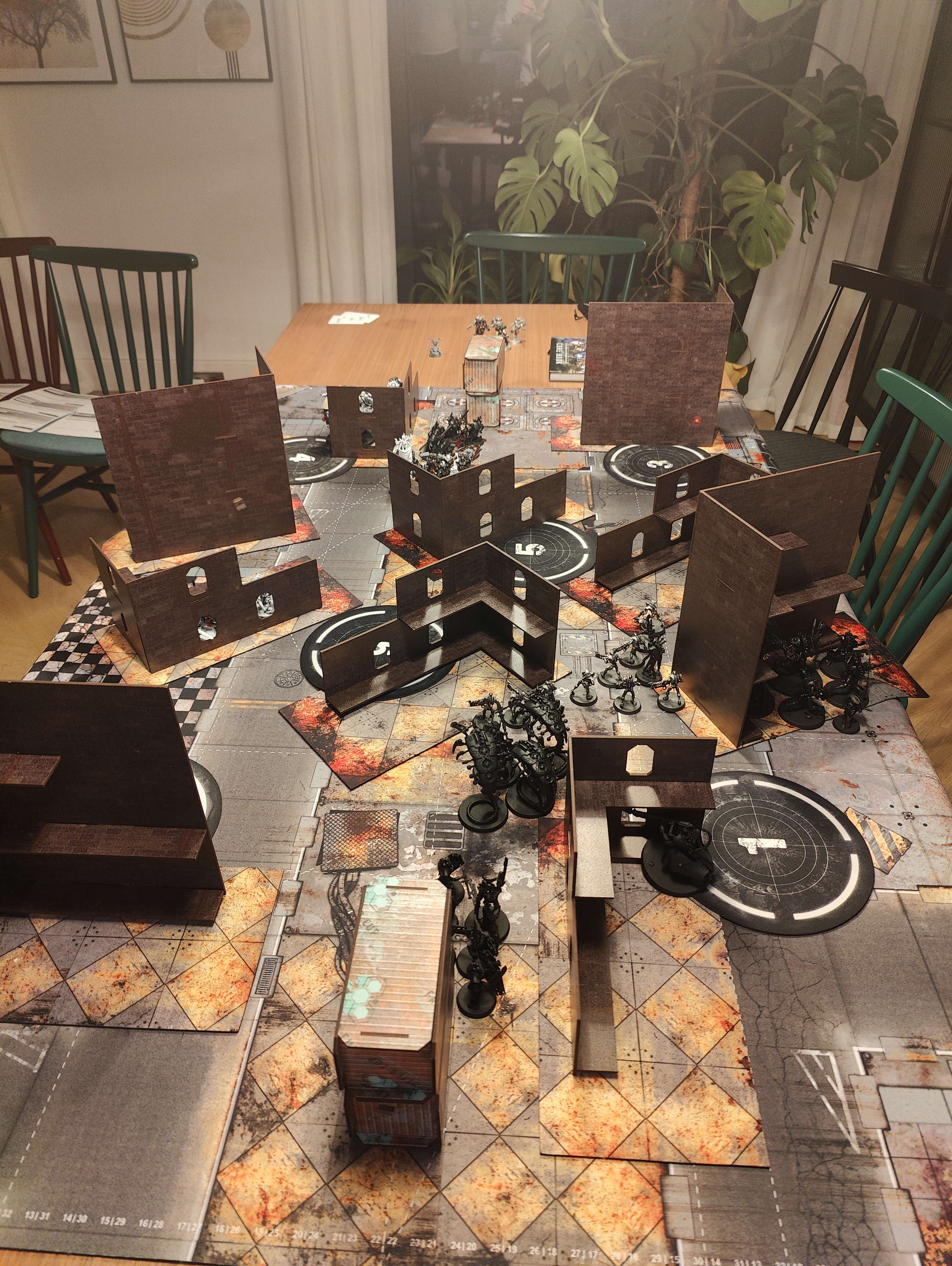 Sneaky Dreadnought hiding in terrain