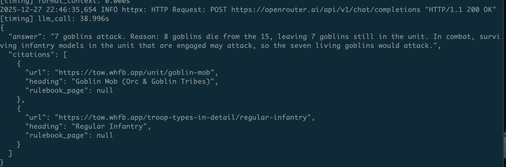 Follow-up rules example