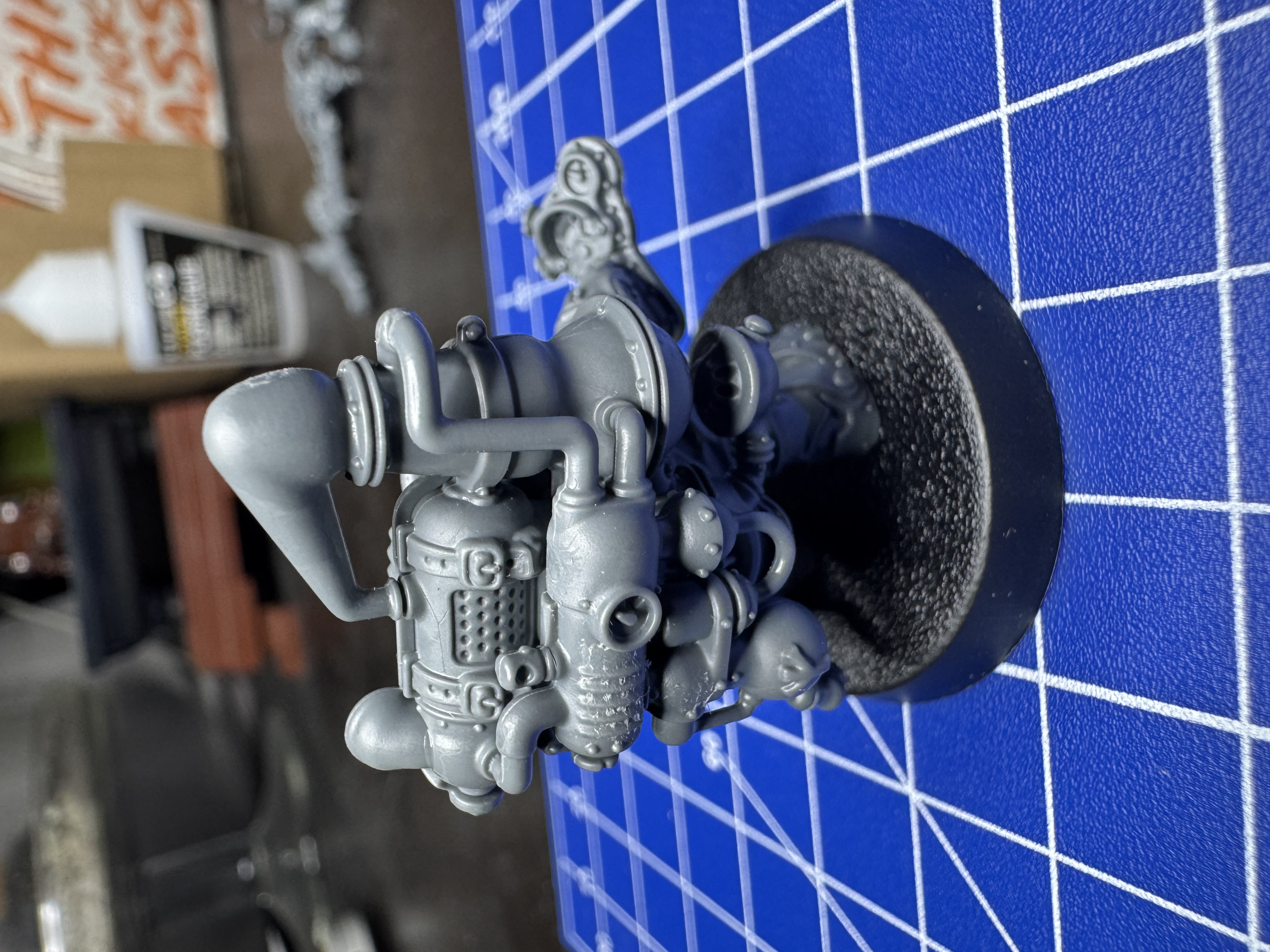 Close-up of the Aether-Khemist details