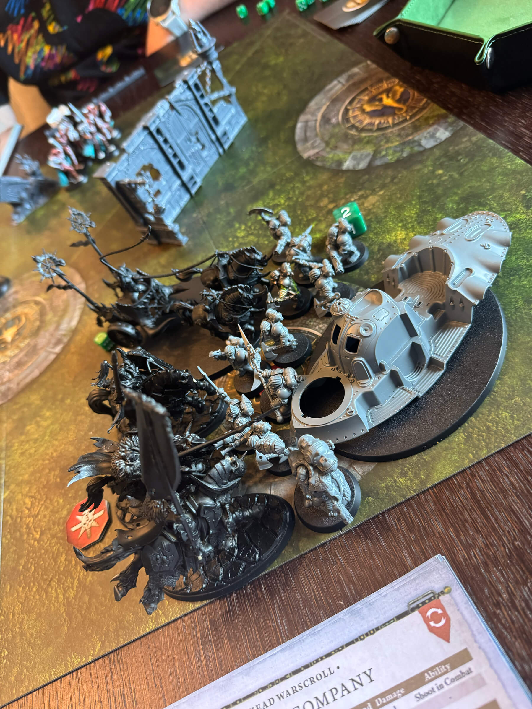 Another angle on the fight