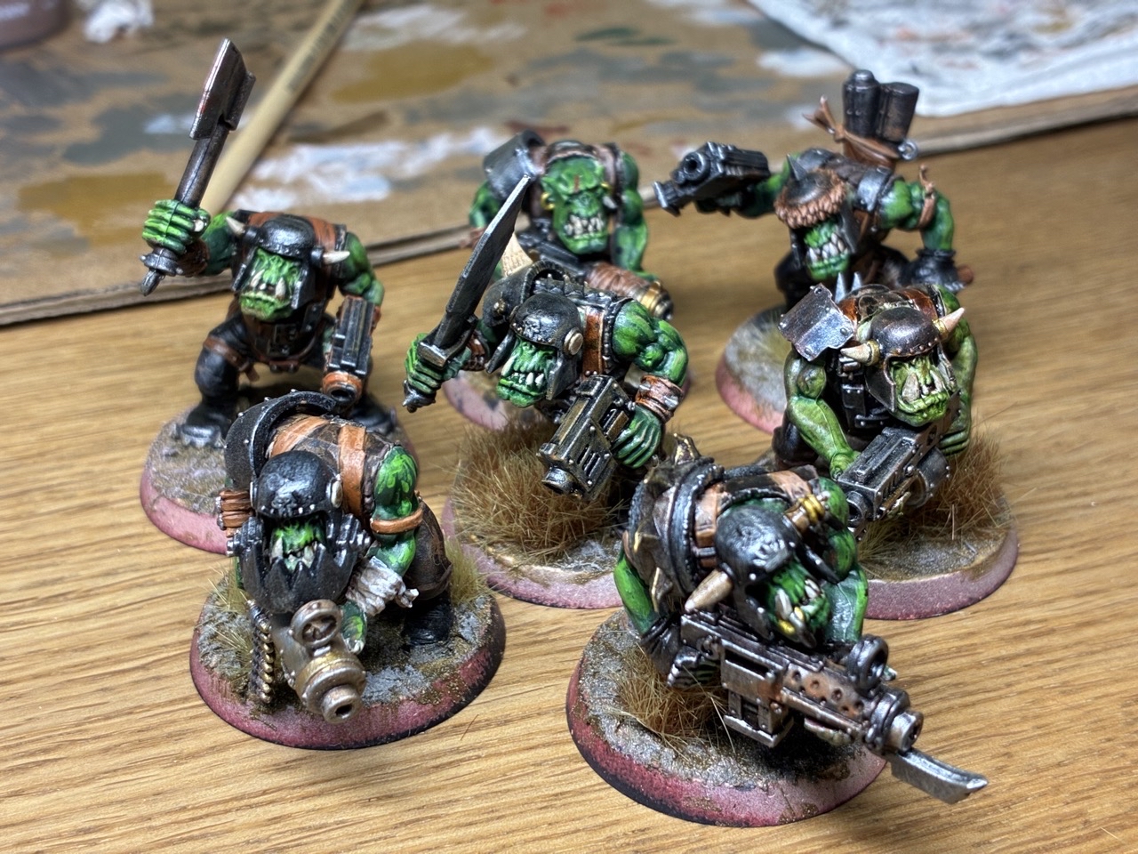 The growing painted group