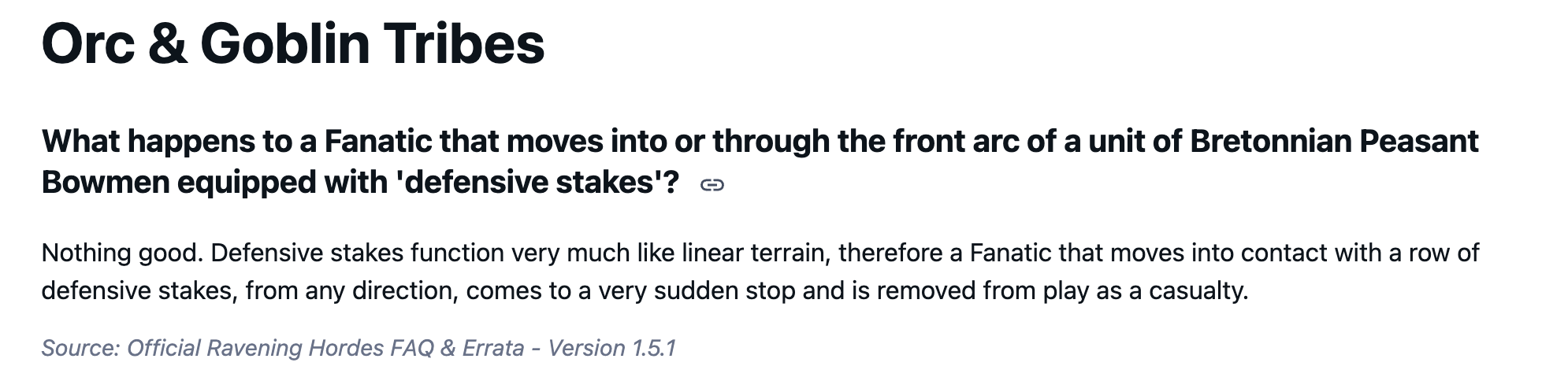 Reference for the defensive stakes style interaction