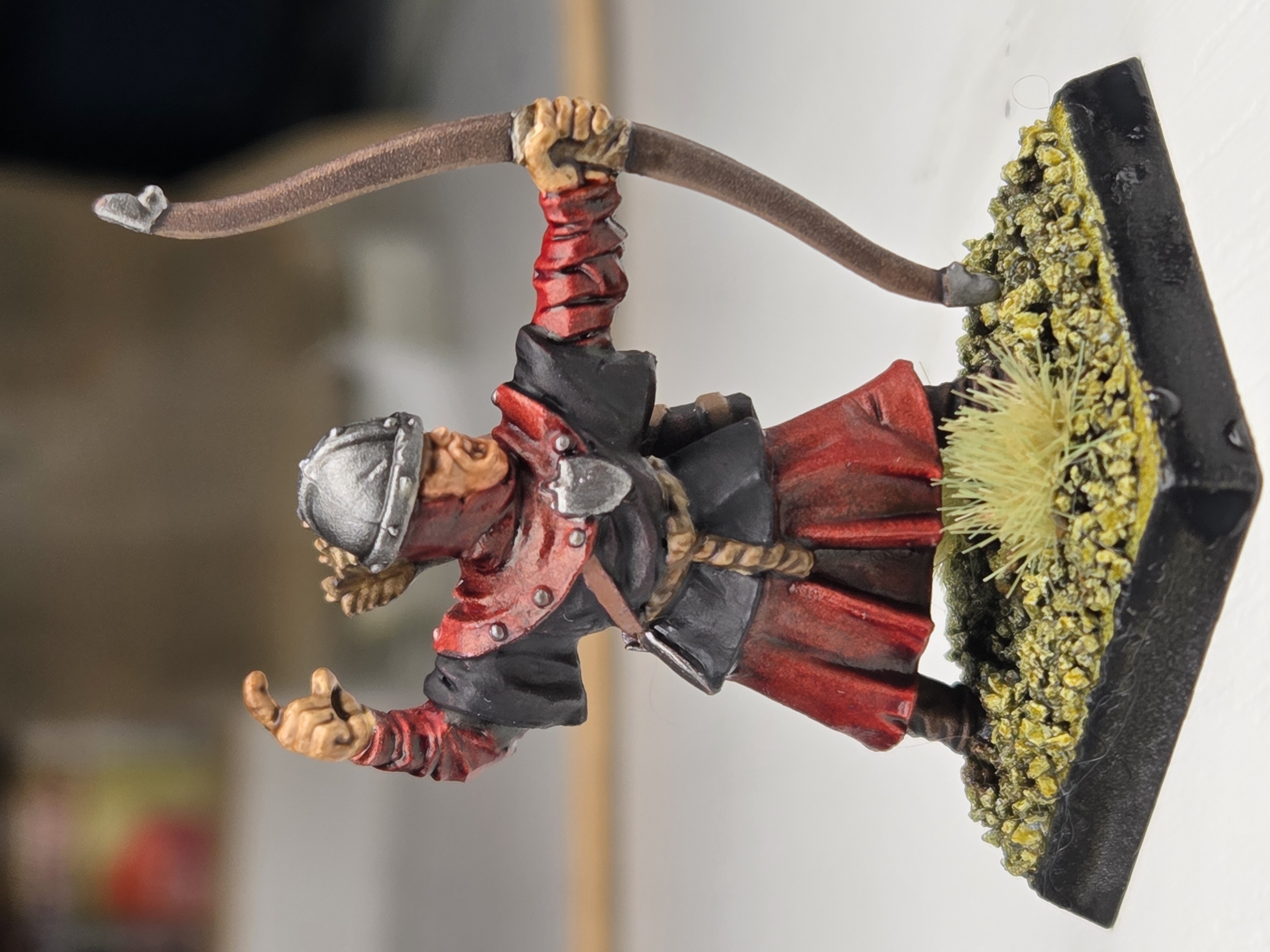 First finished Bretonnian peasant alternate angle