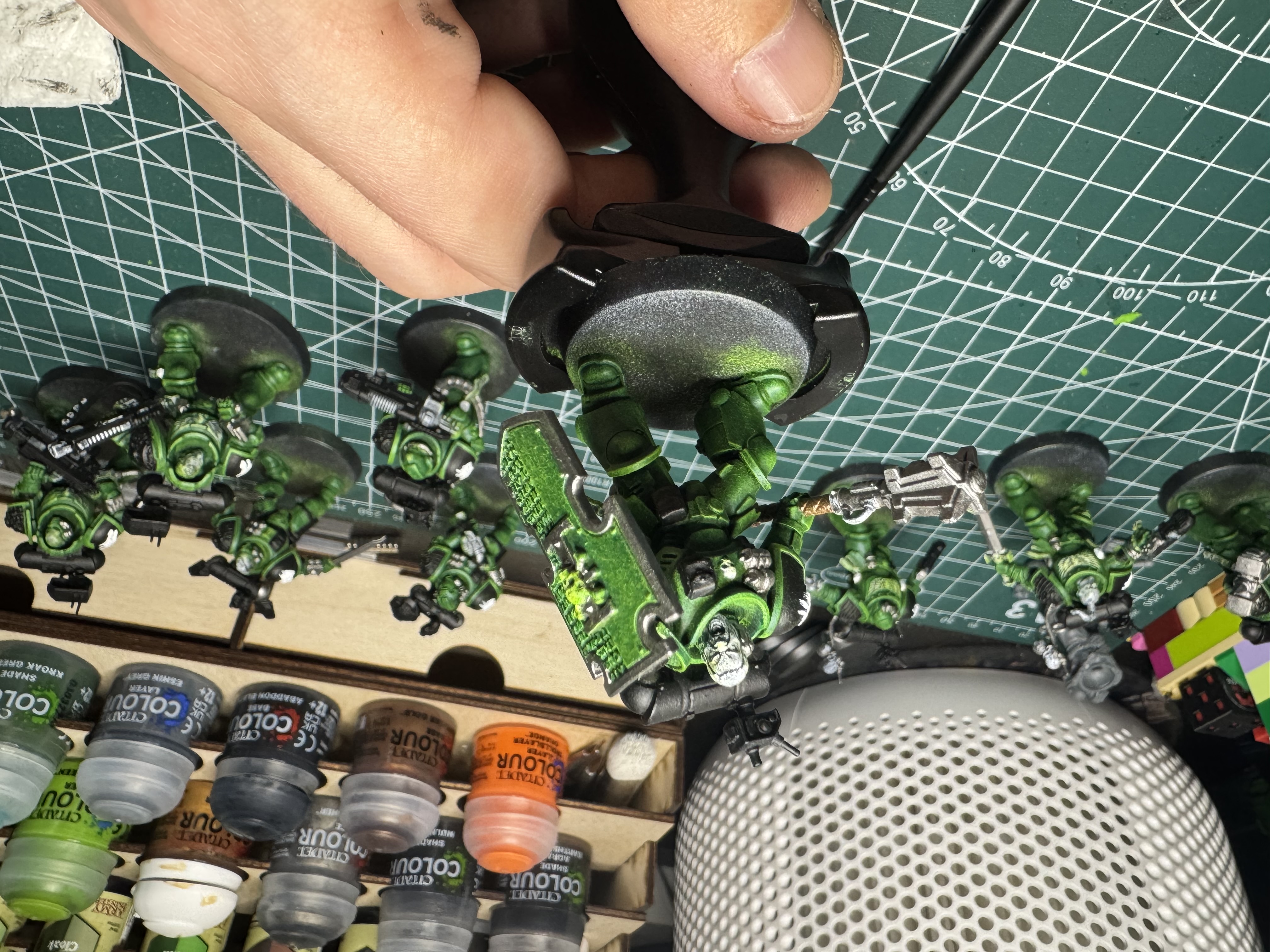 Ender's painting progress