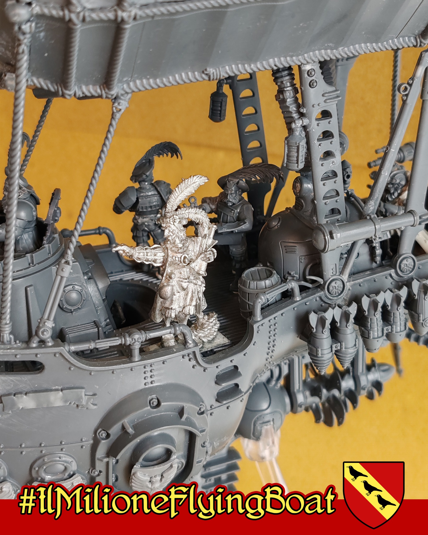 Imperial ship conversion rear angle