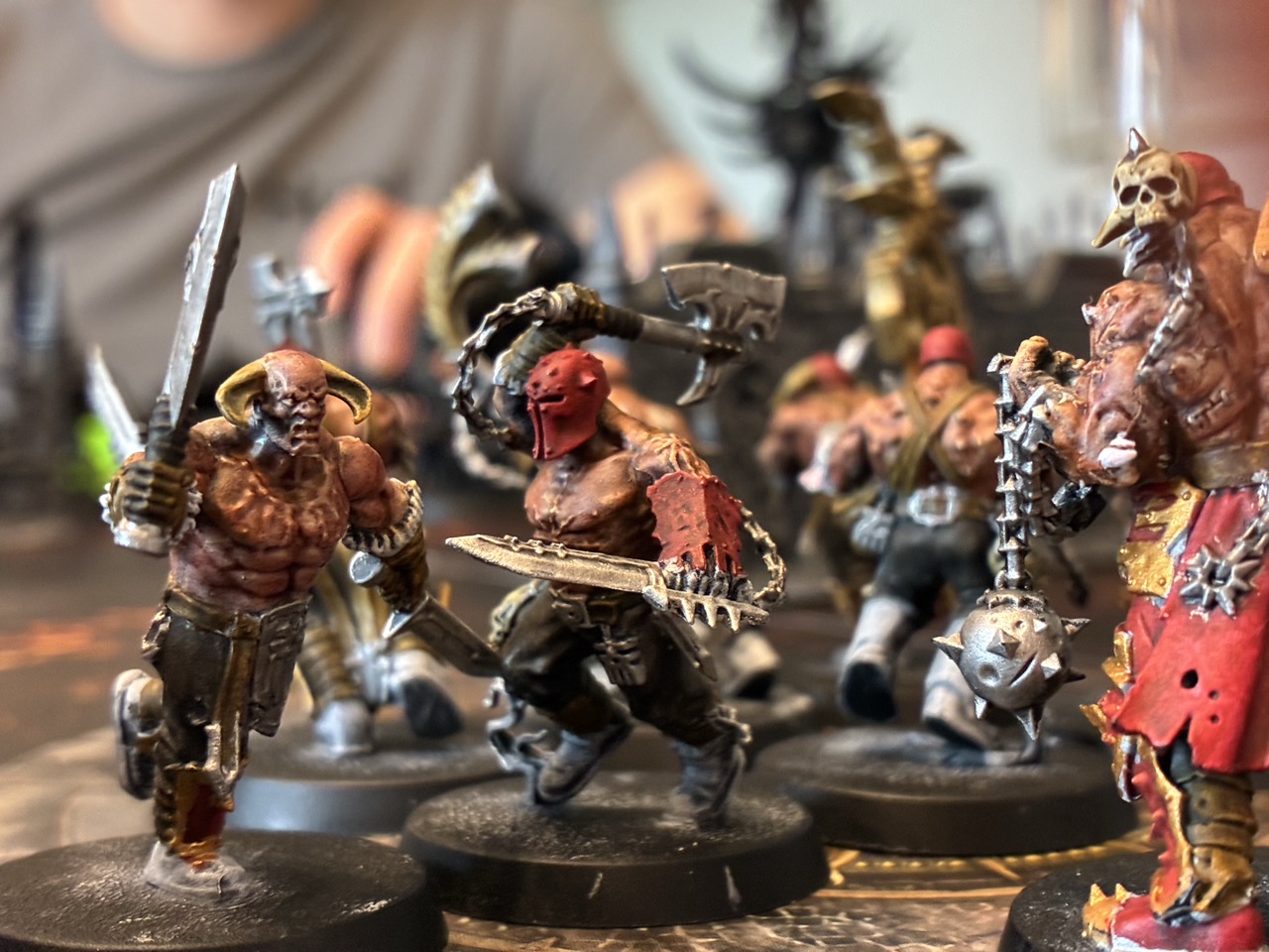 Another view of the side battle