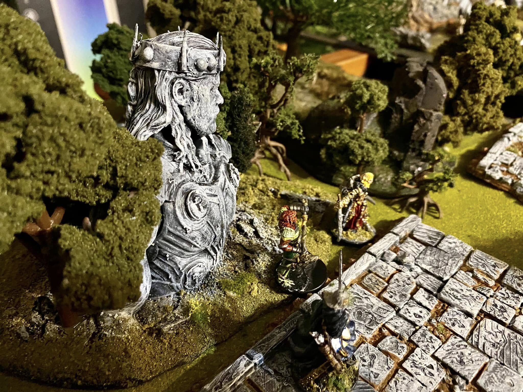 Table terrain layout