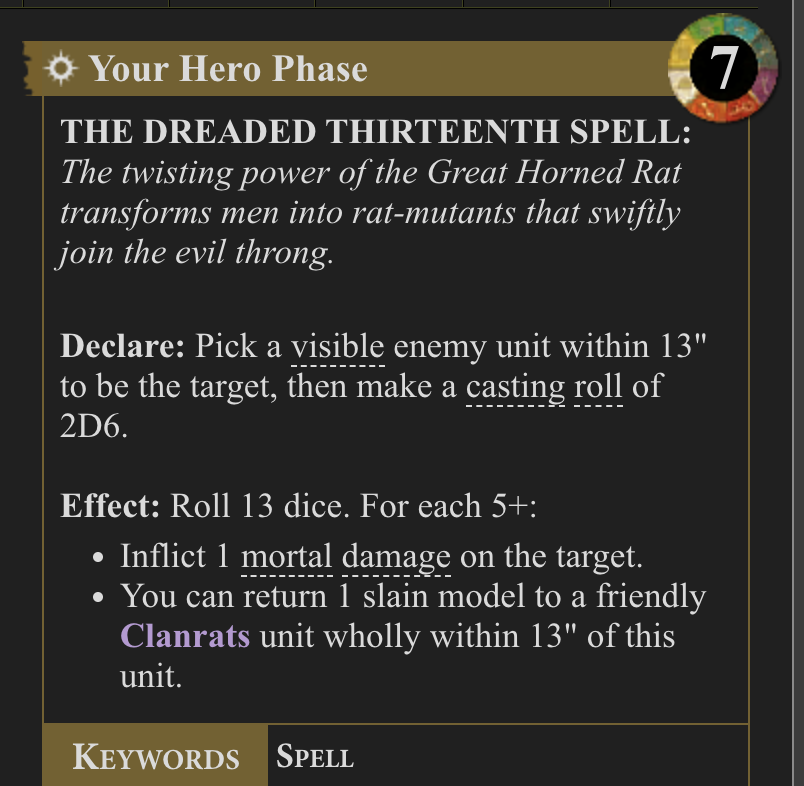 Clanrat recursion rule screenshot