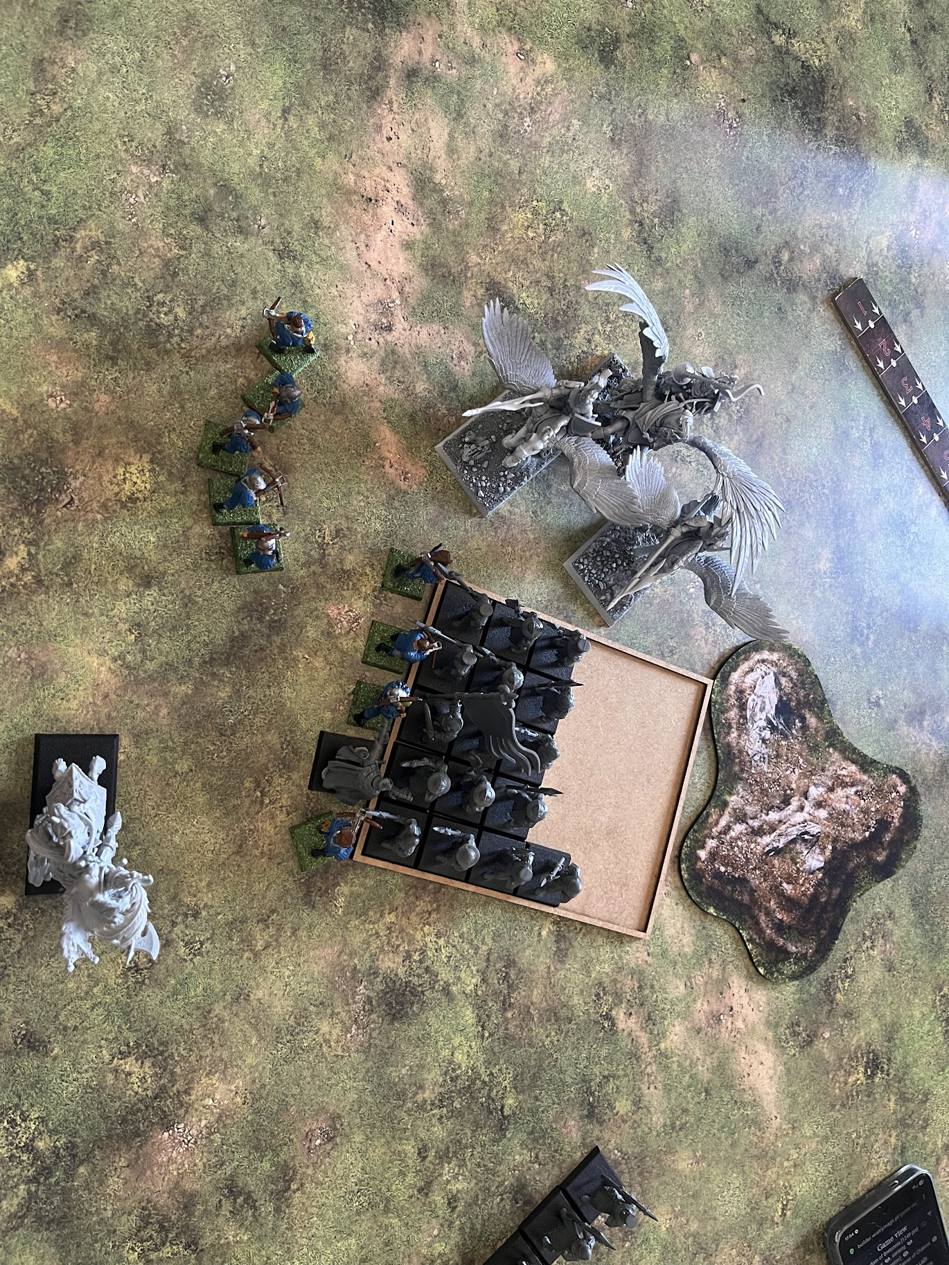 Bretonnian troops wipe out the Brigands in revenge for the Damsel
