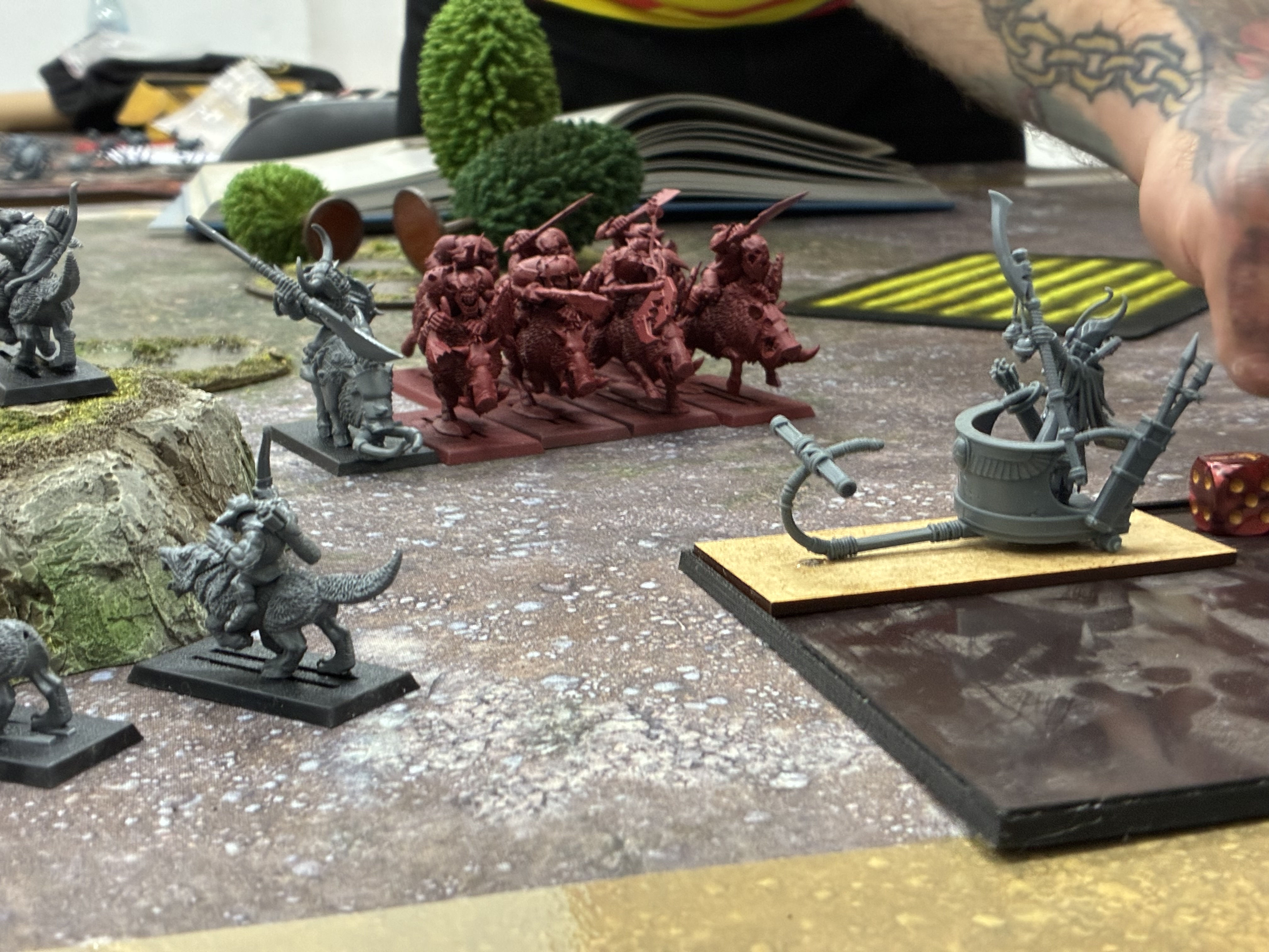 The final charge that sealed the game