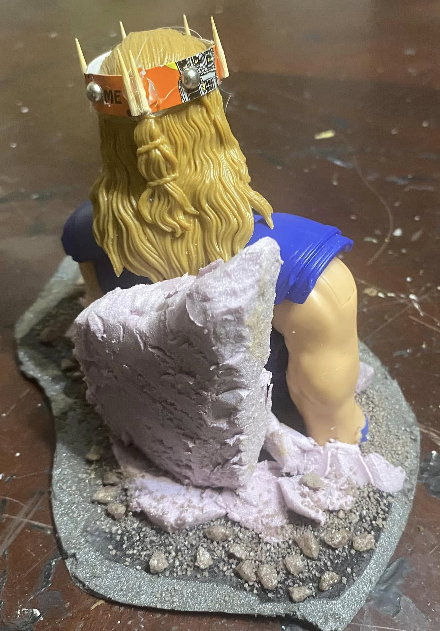 Terrain piece close-up