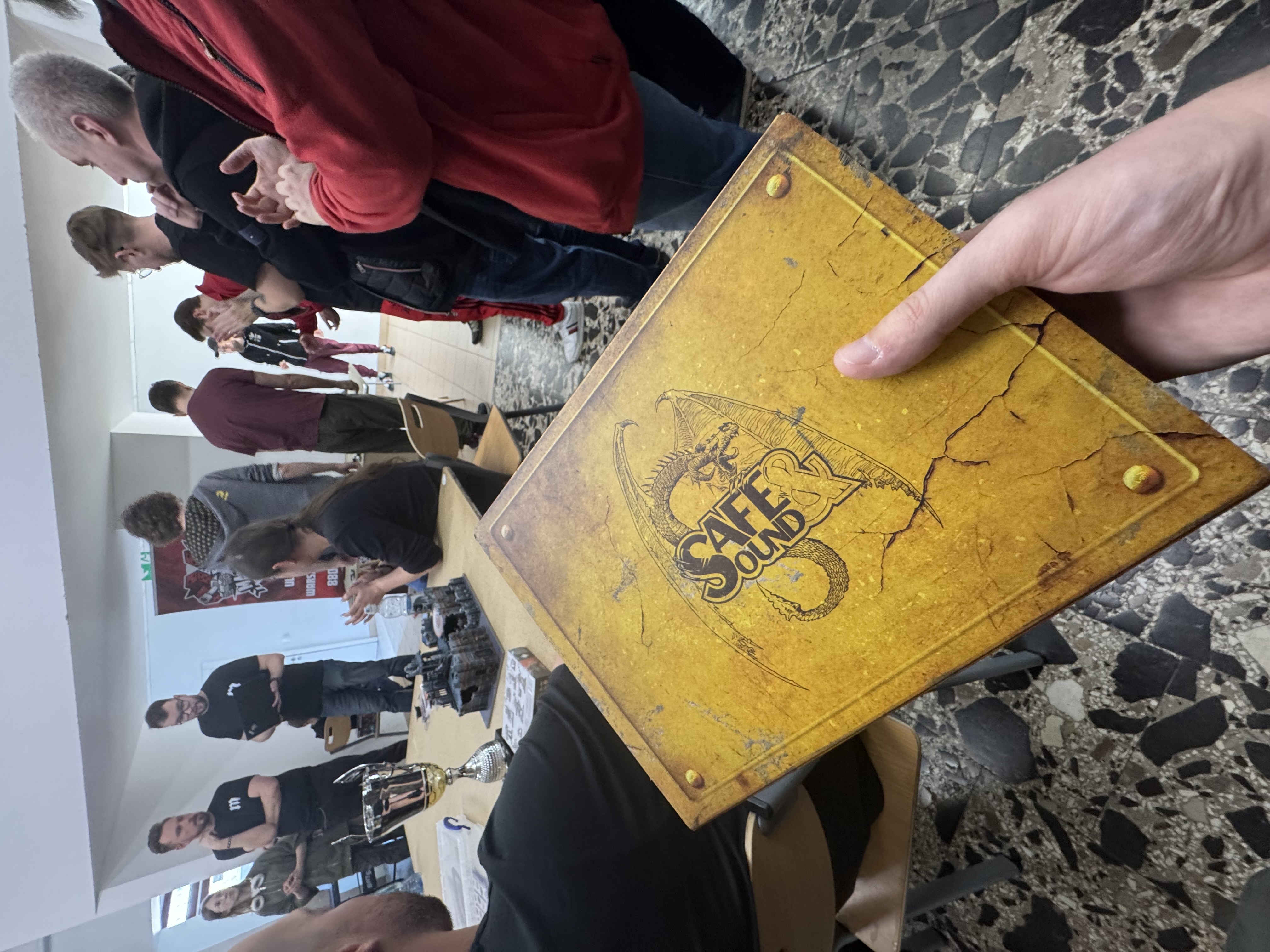 Prize box won at the event