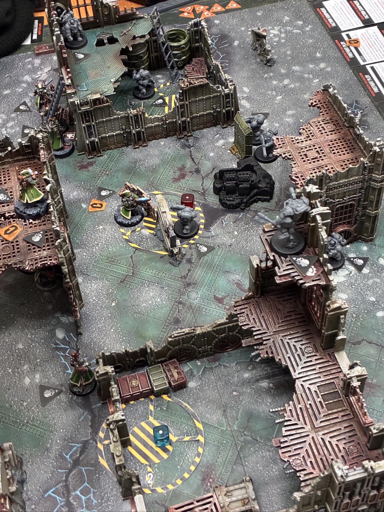 League game in progress