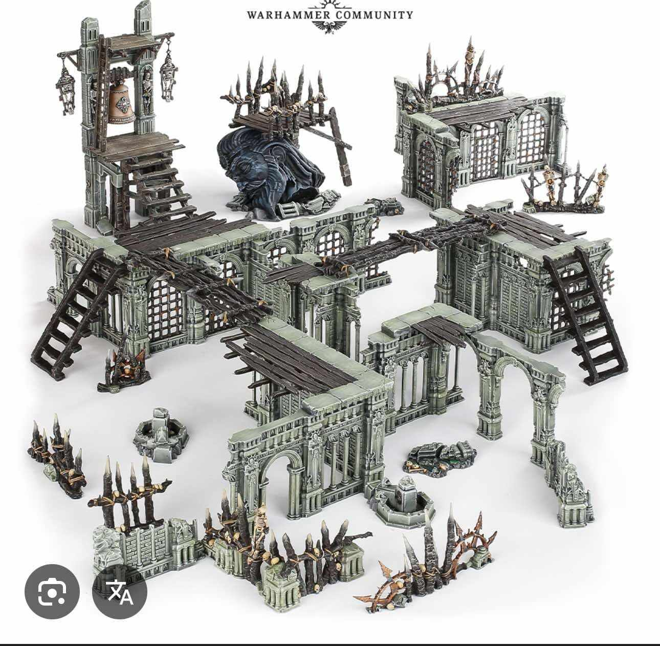 Classic 1st edition Warcry terrain set