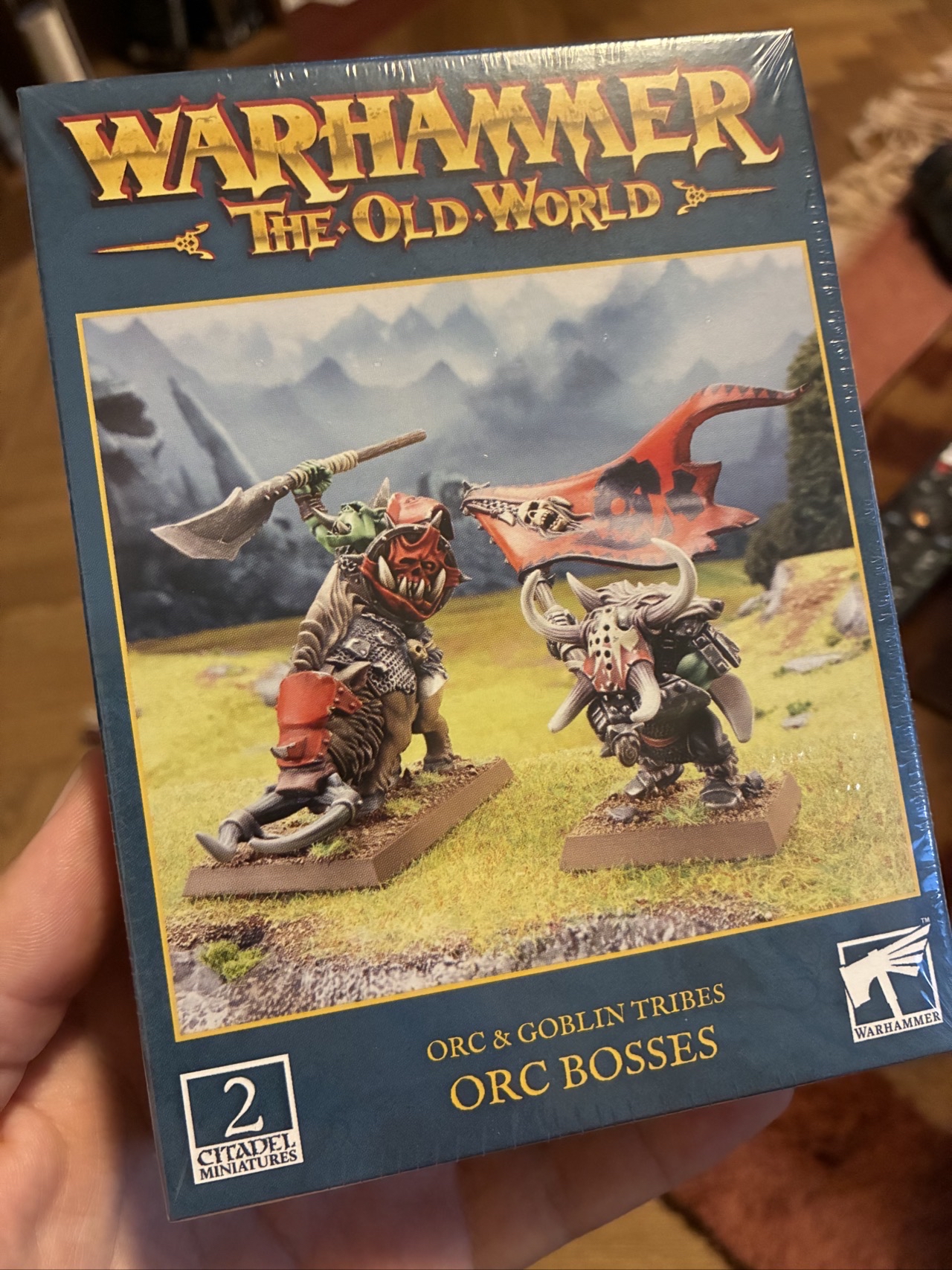 Fresh kit ready for assembly