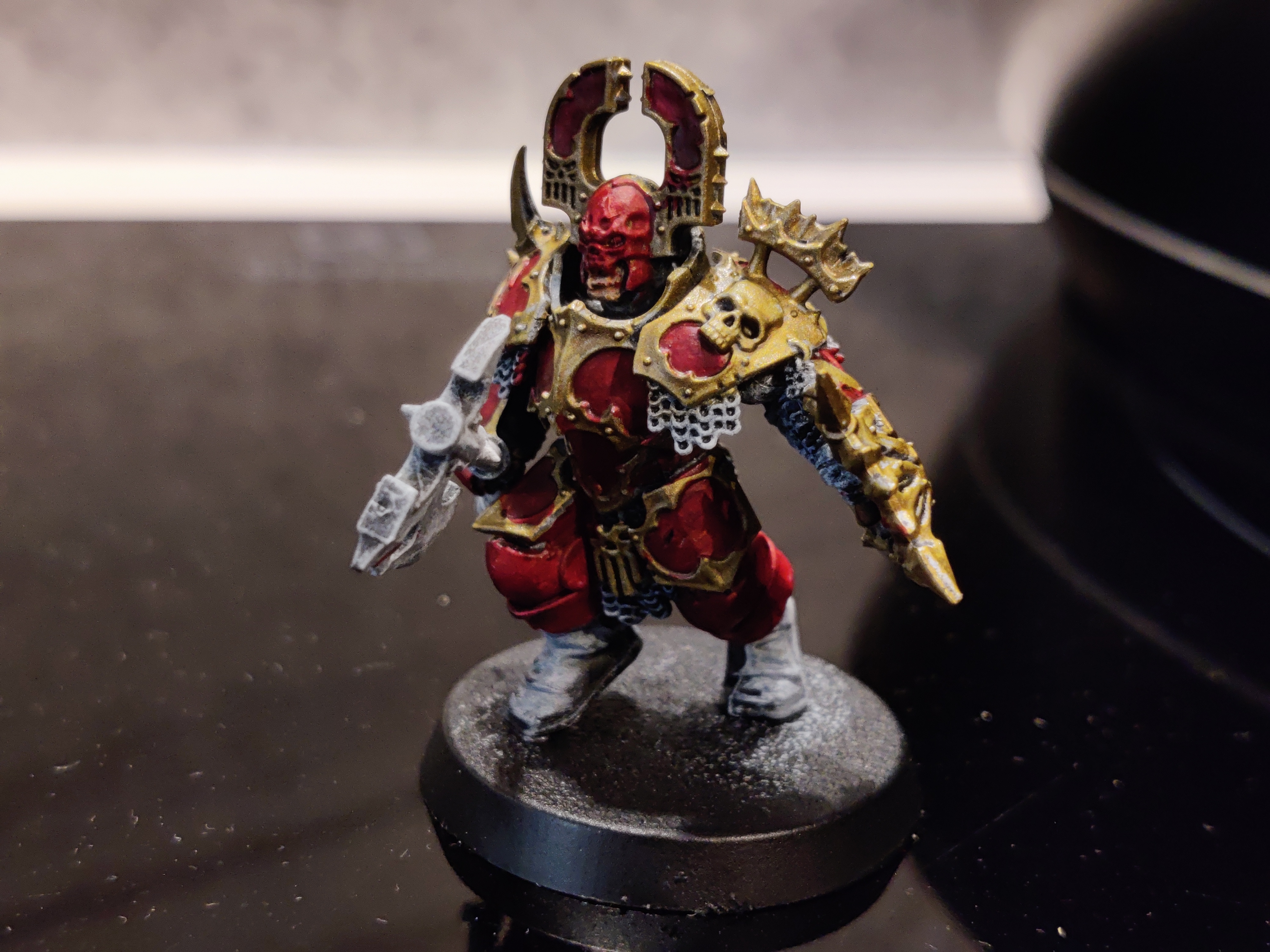 Blood Warrior test model back