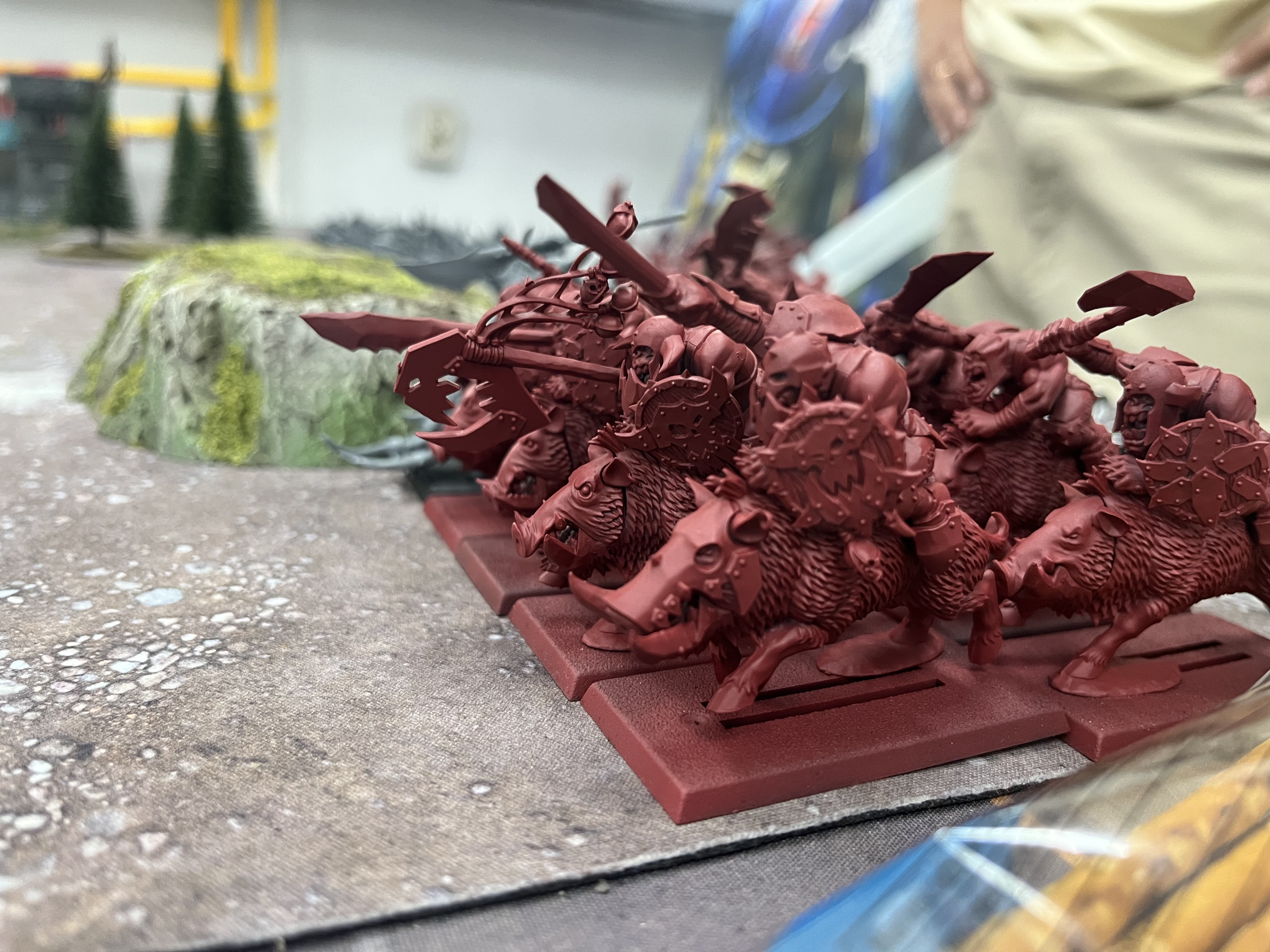 Gaming table overview