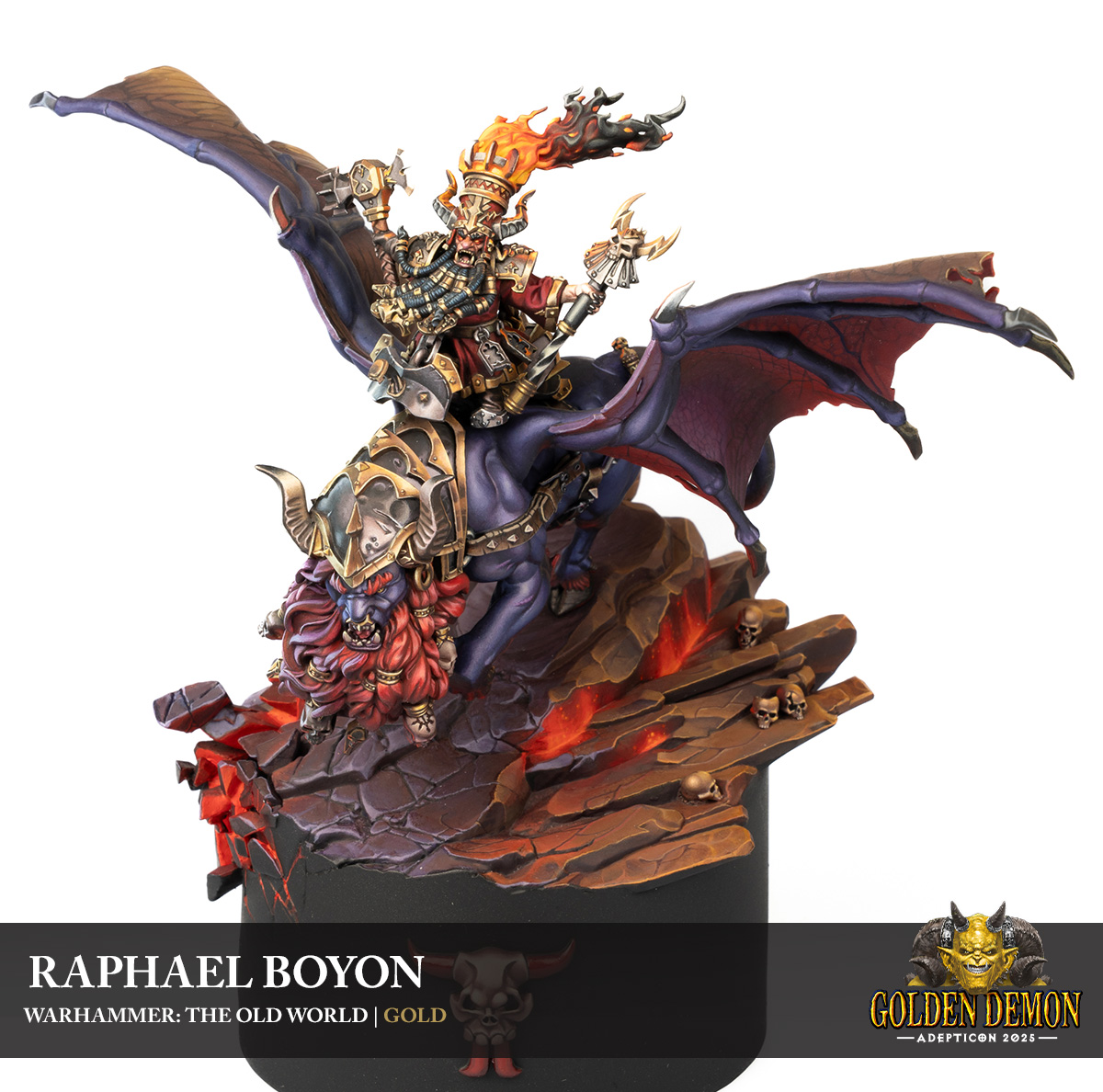 Golden Demon Warhammer The Old World winning entry