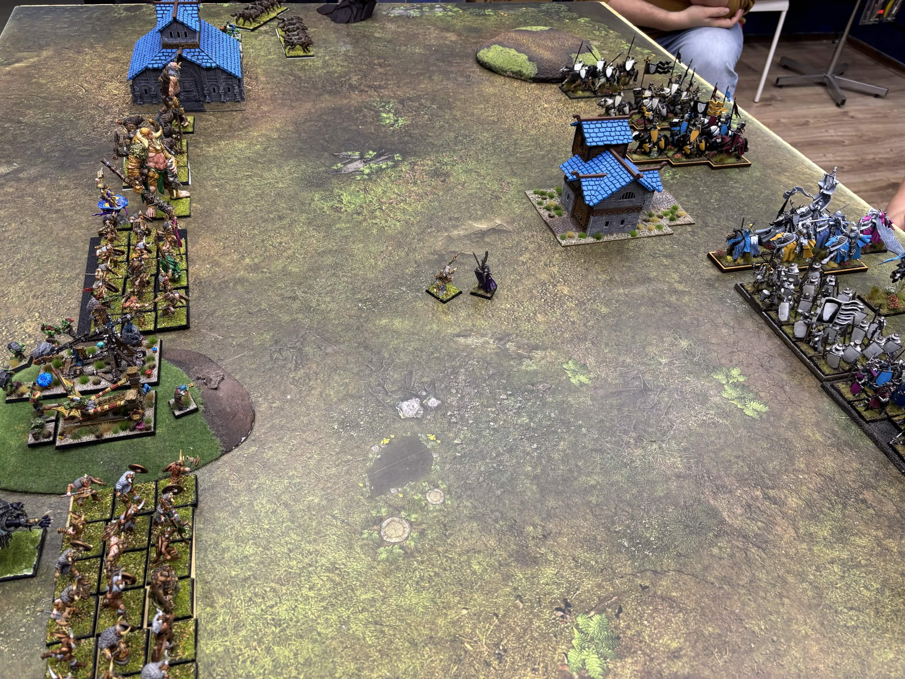 Pre-battle duel in Warhammer: The Old World