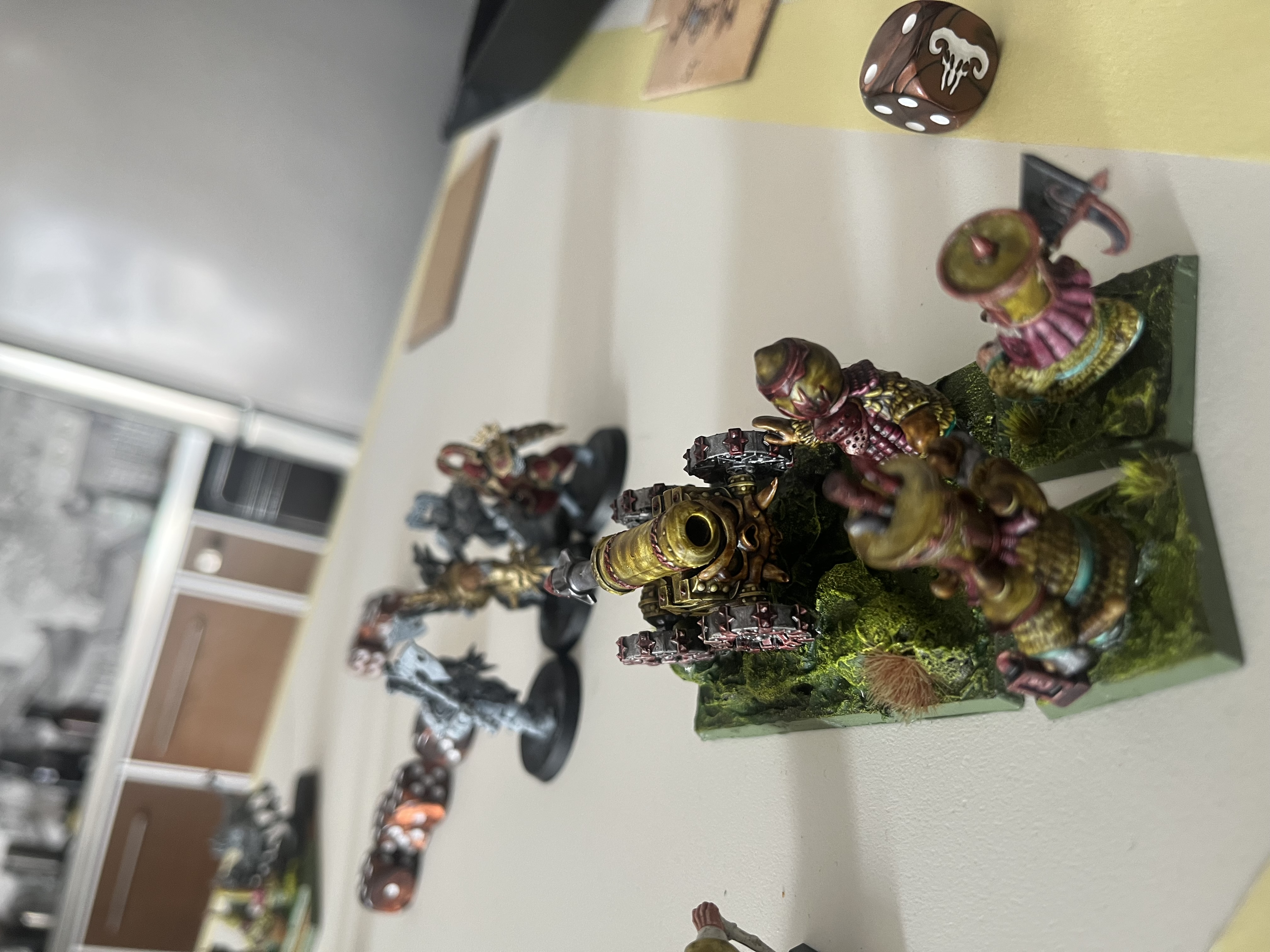 Action in the center