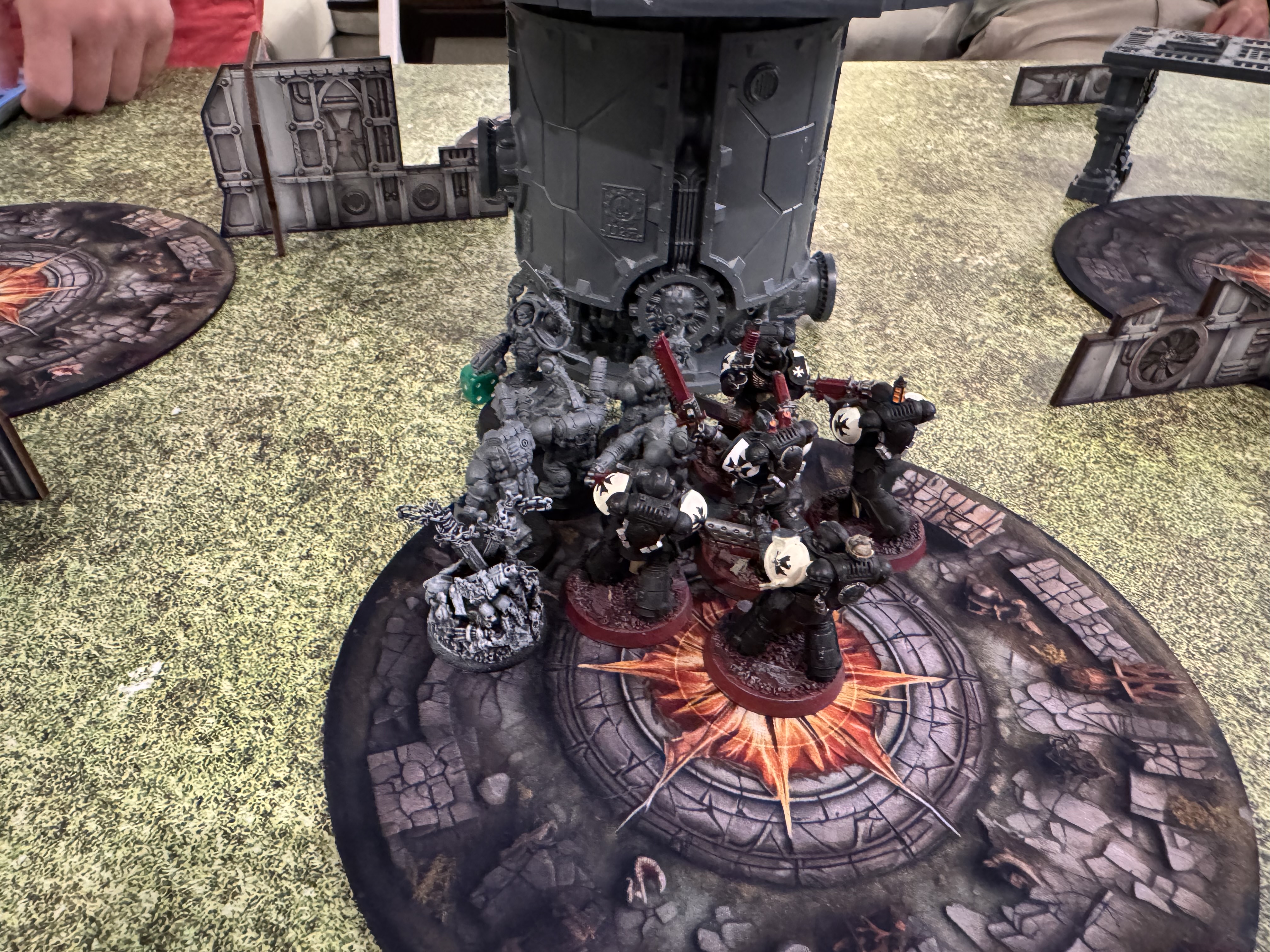 Close-up from the game